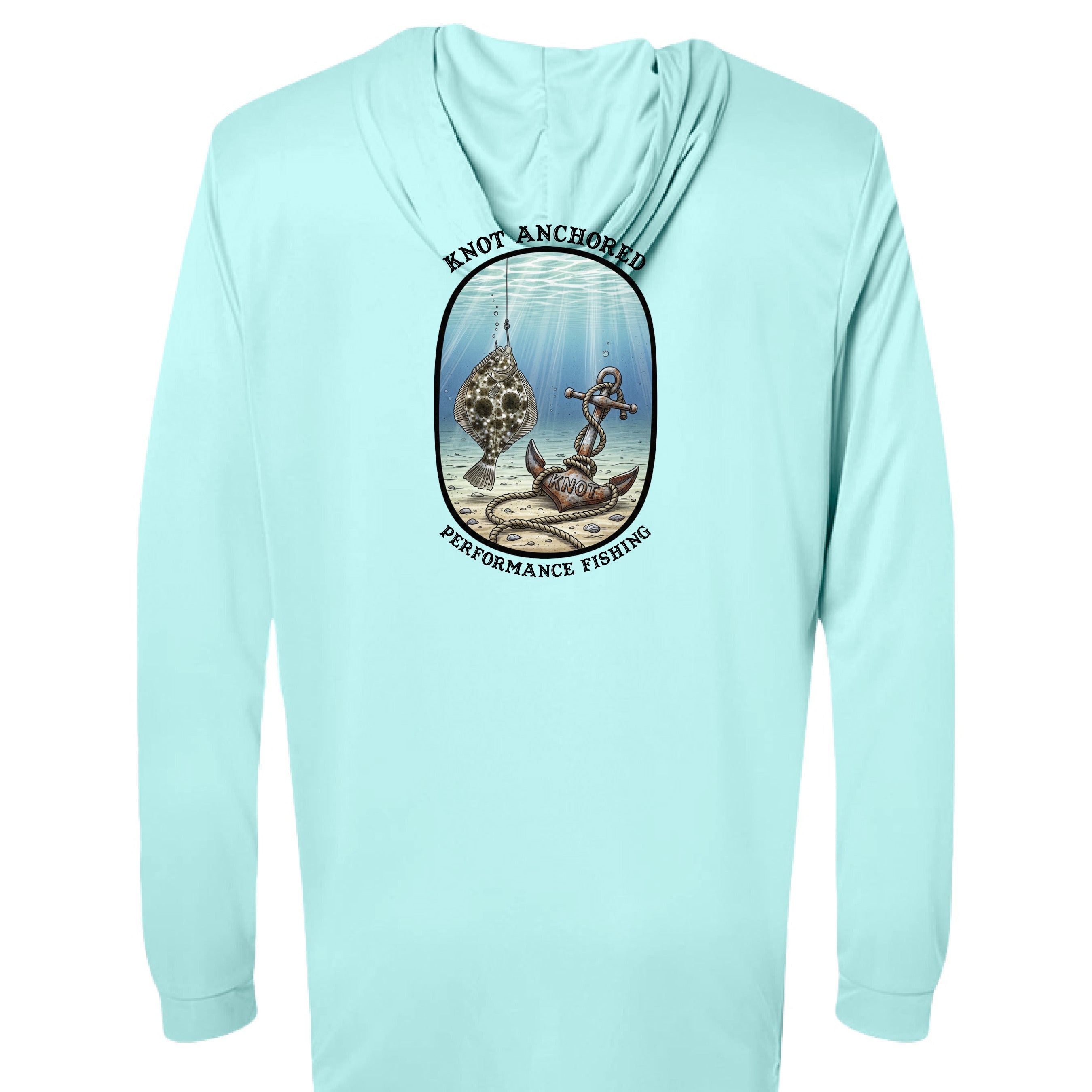 Aqua Blue - BACK