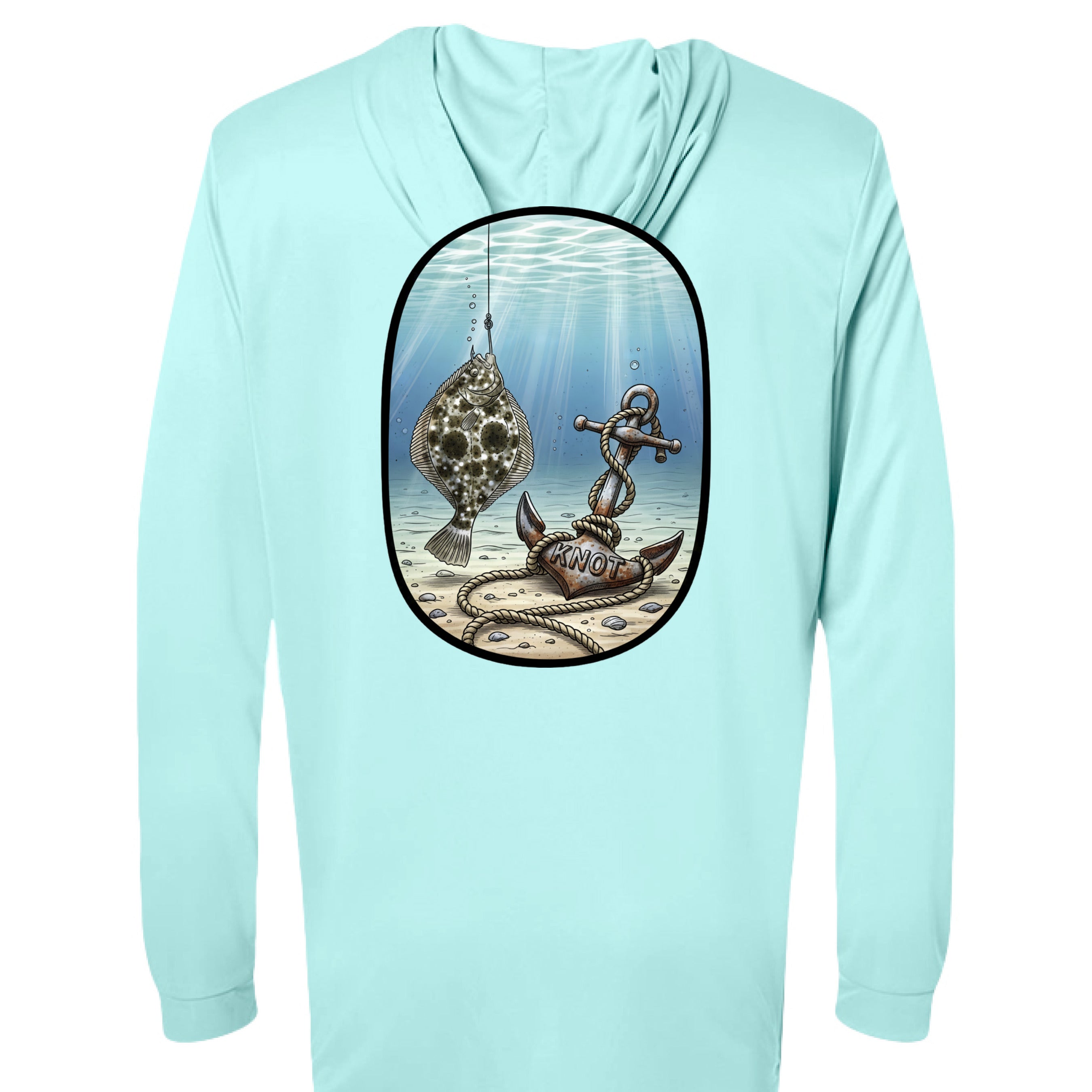 Aqua Blue - BACK