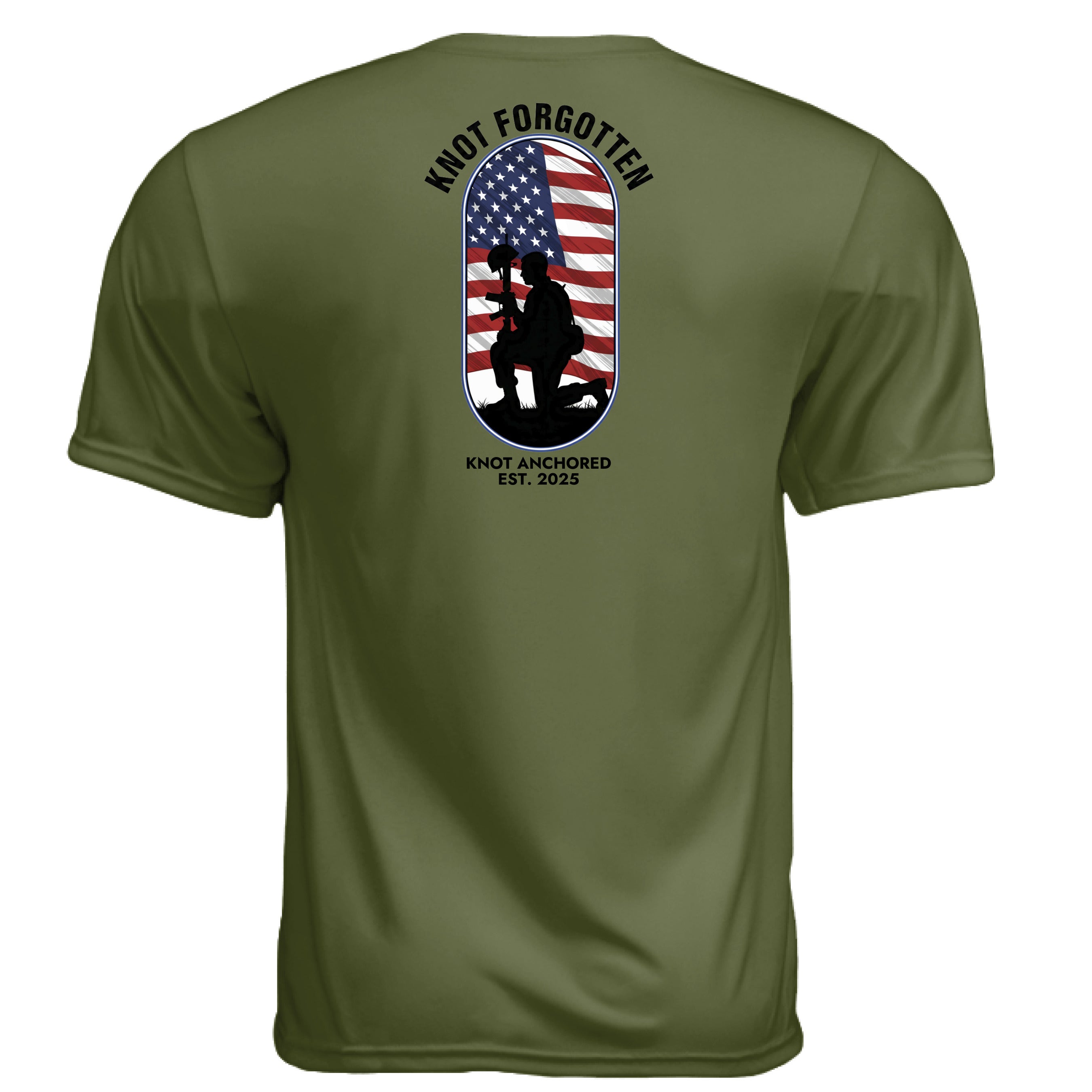 MILITARY GREEN - BACK