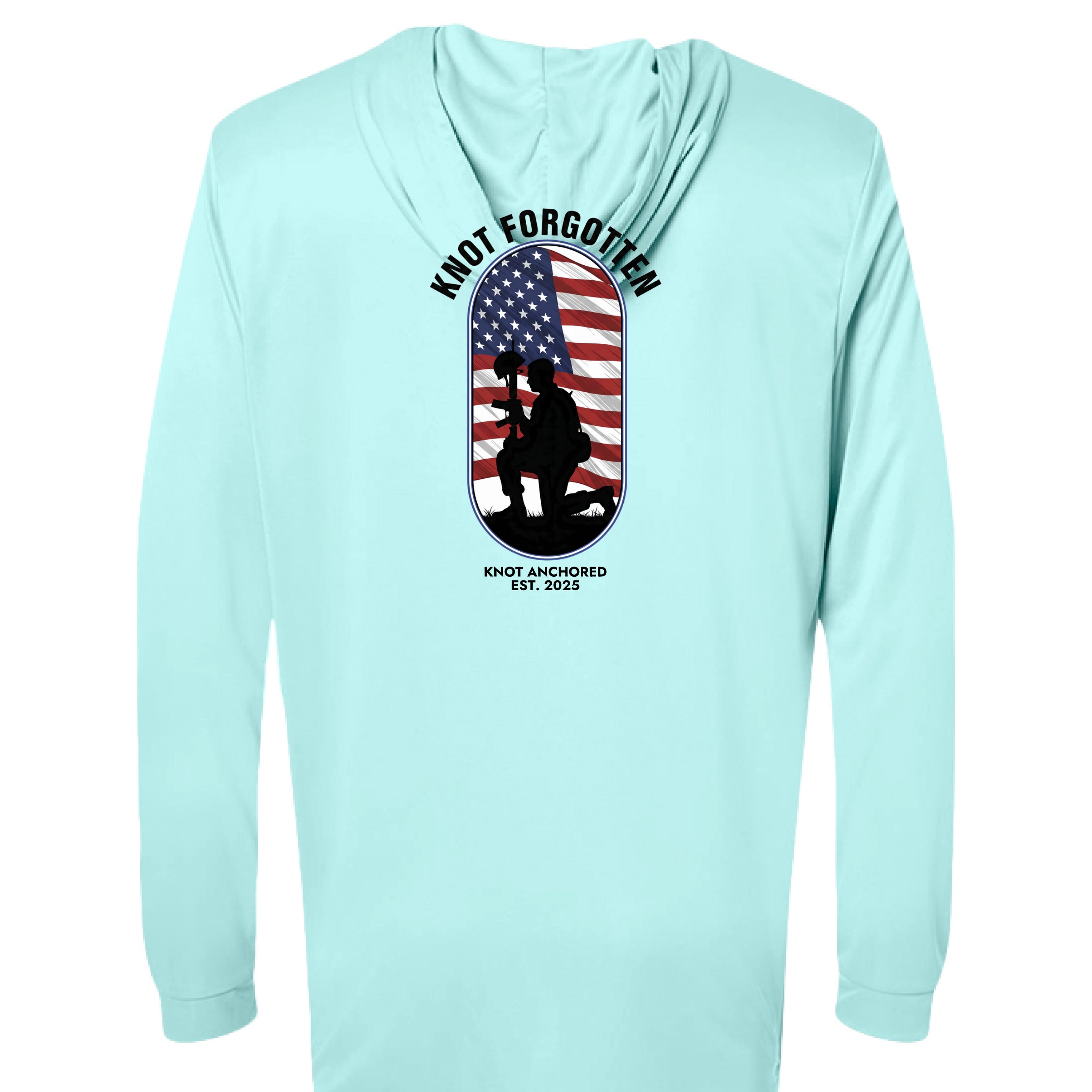 Aqua Blue - BACK