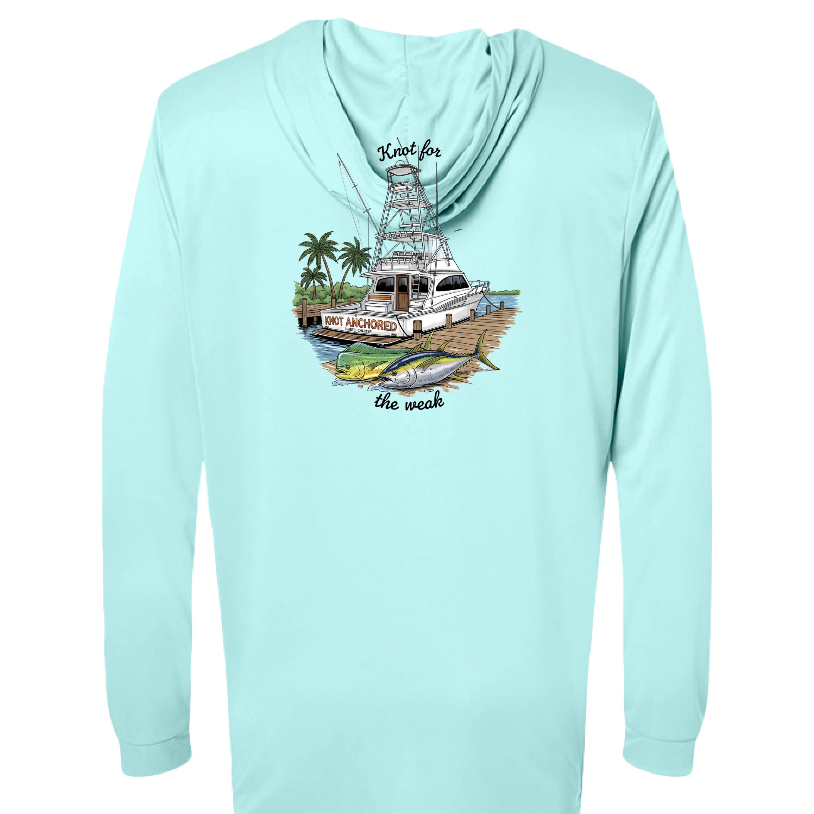 Aqua Blue - BACK