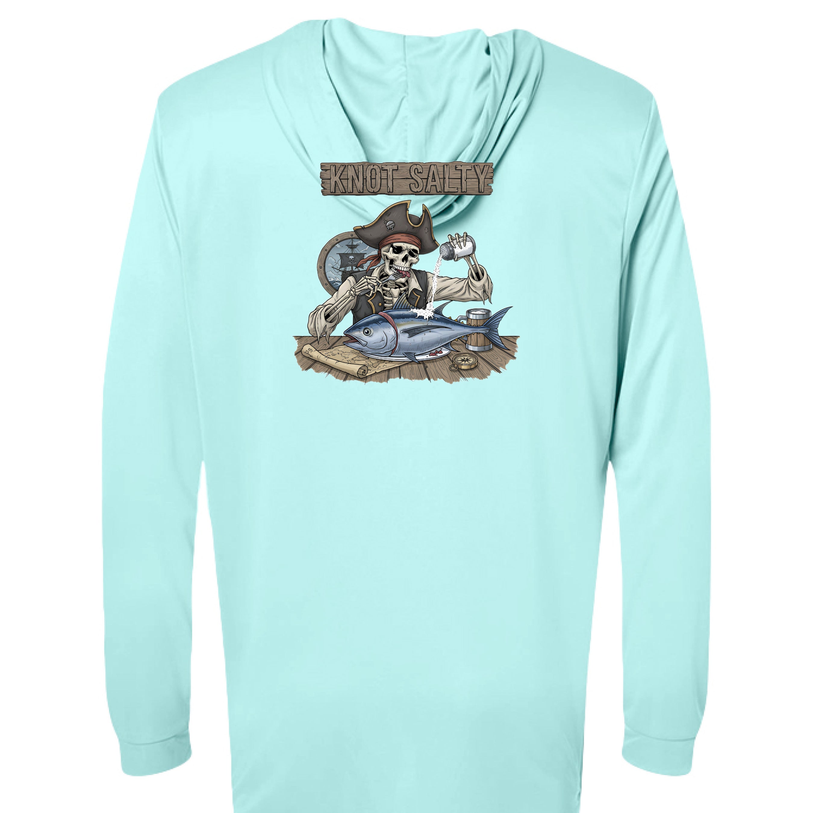 Aqua Blue - BACK
