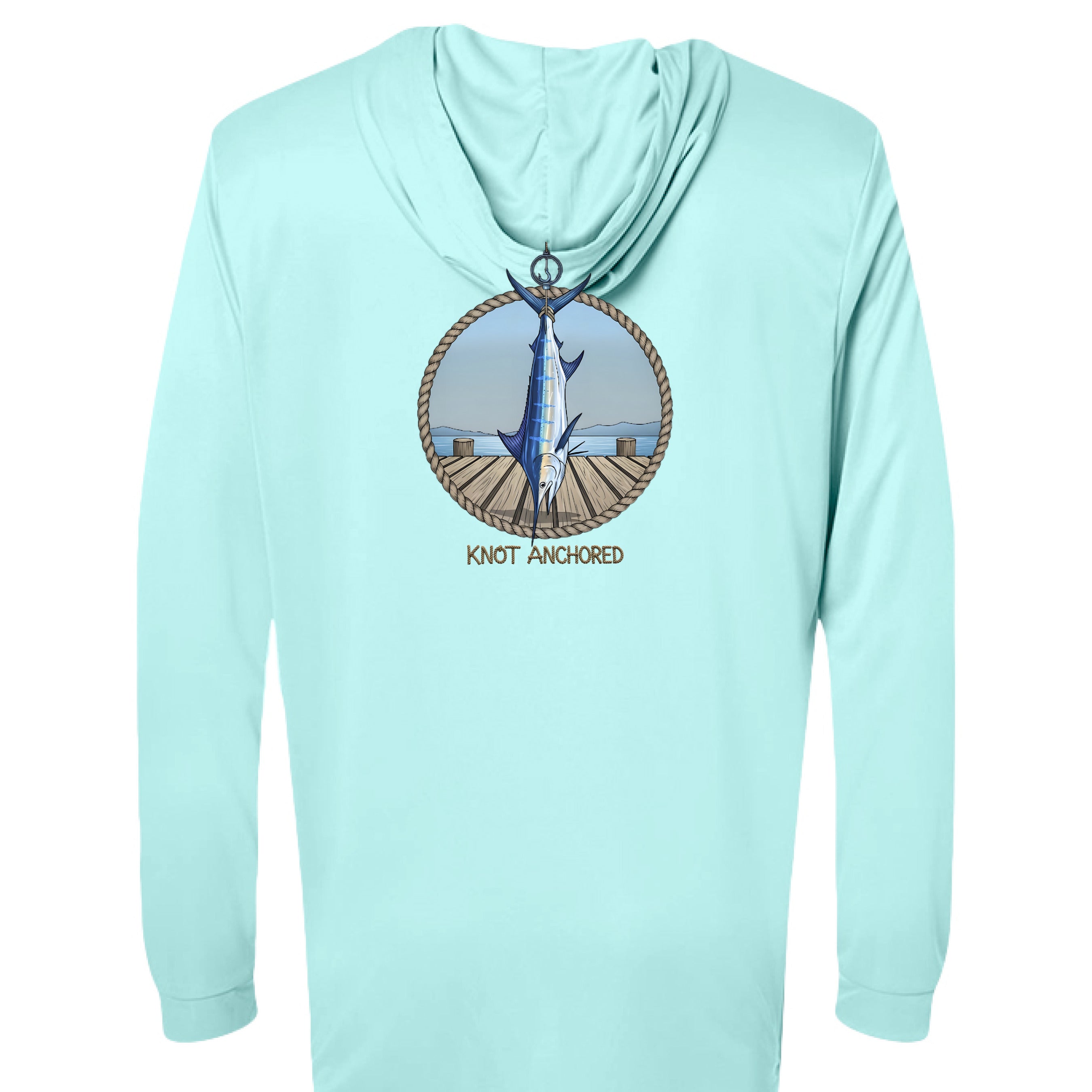 Aqua Blue - BACK