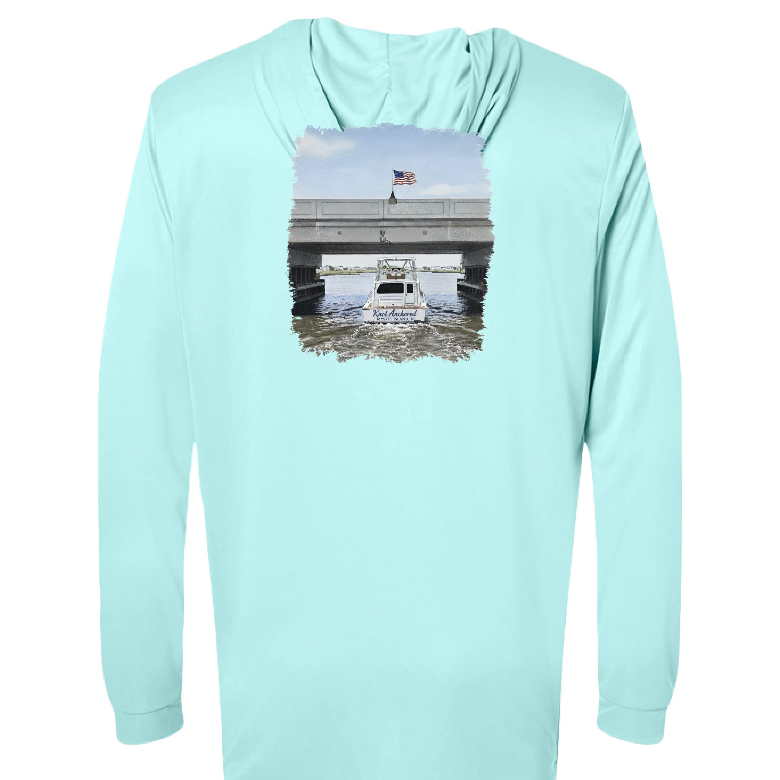 Aqua Blue - BACK