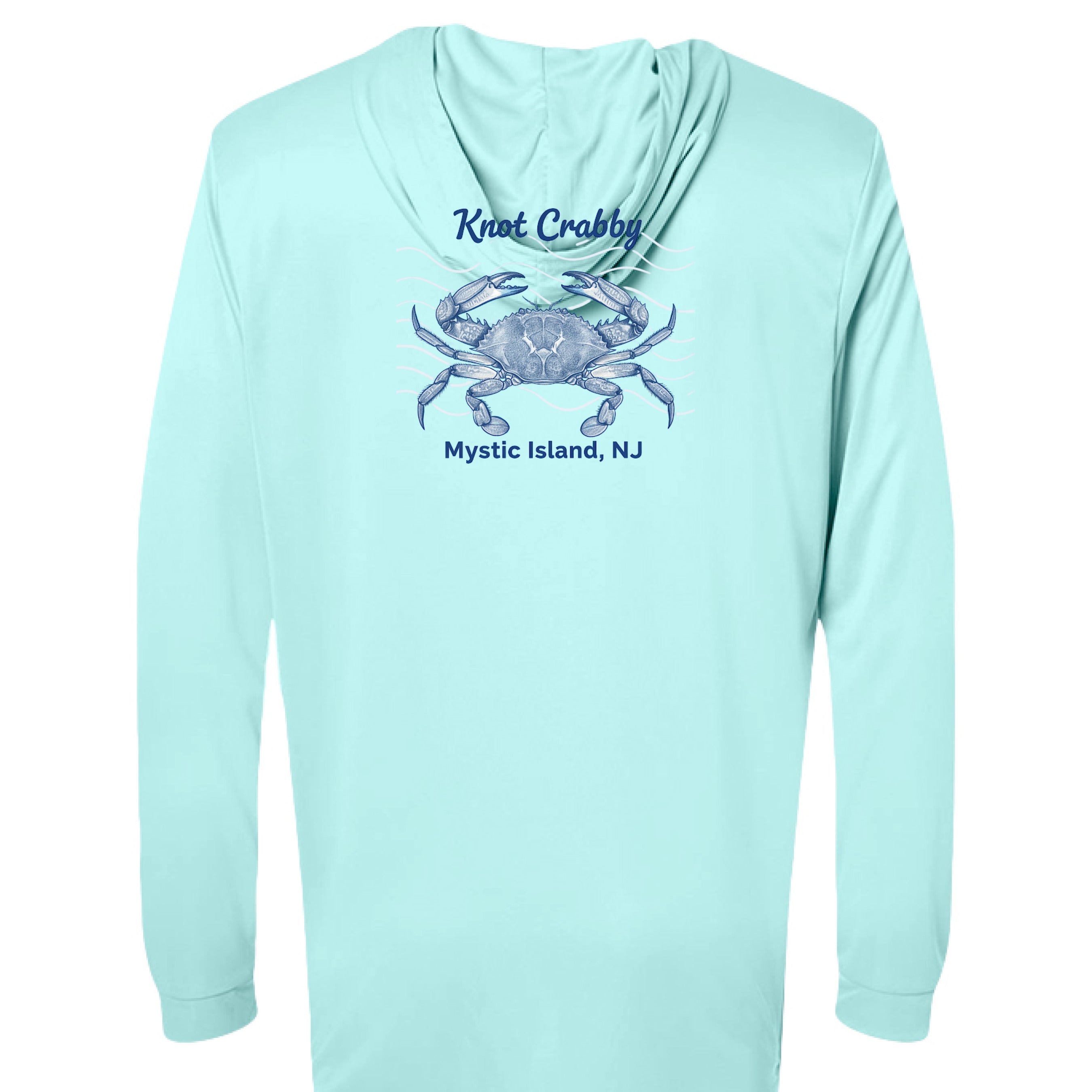 Aqua Blue - BACK