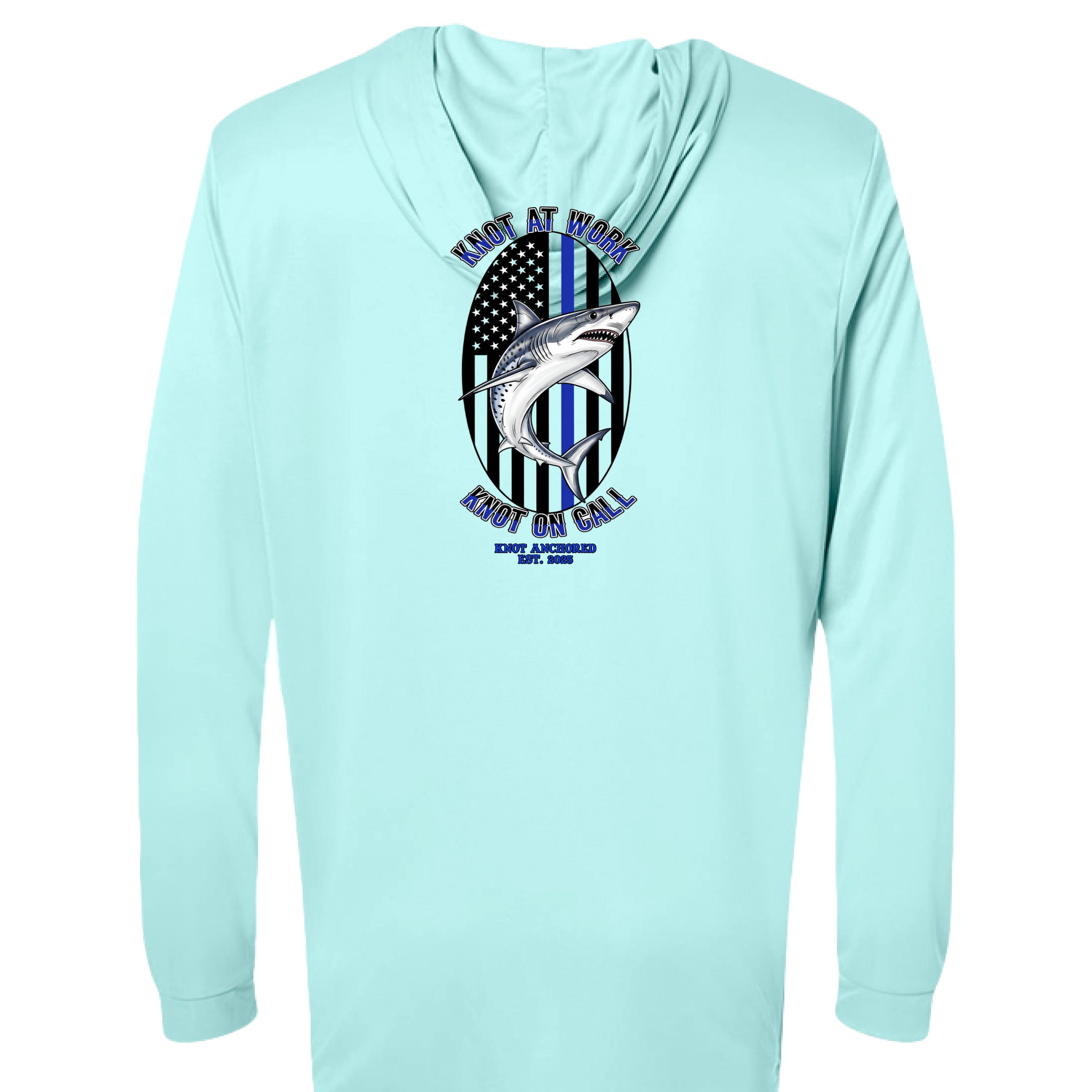 Aqua Blue - BACK