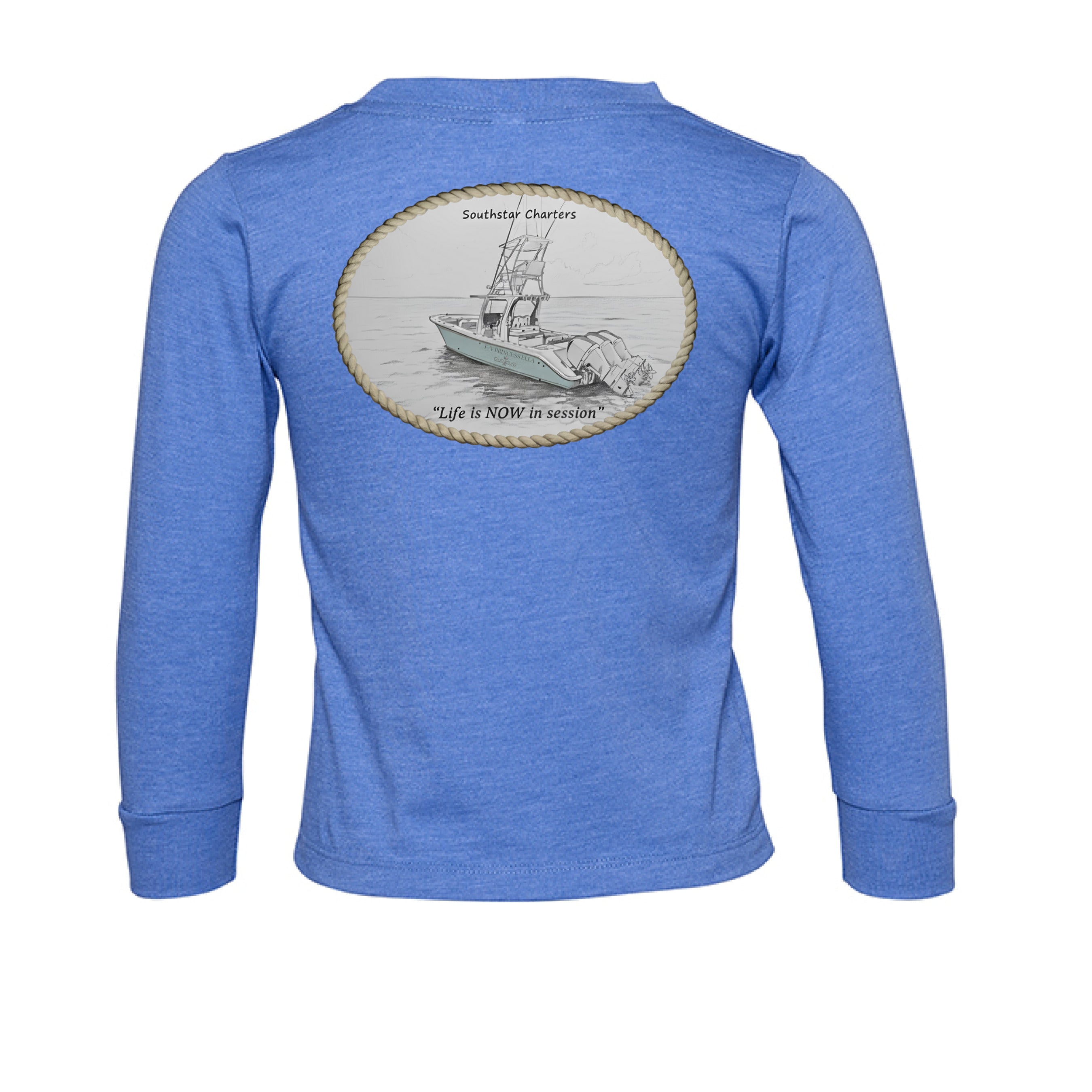 HTHR COLUM BLUE - BACK