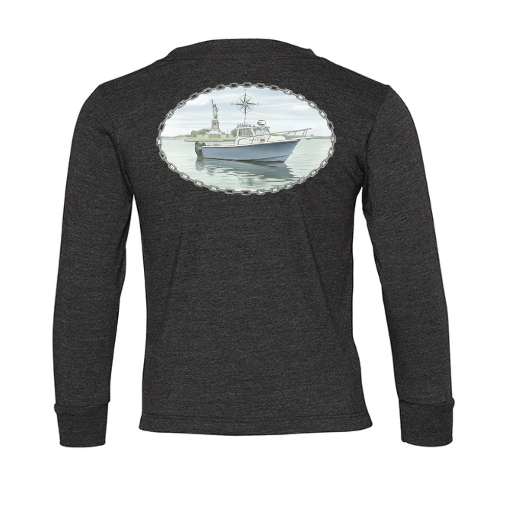 DARK GRY HEATHER - BACK