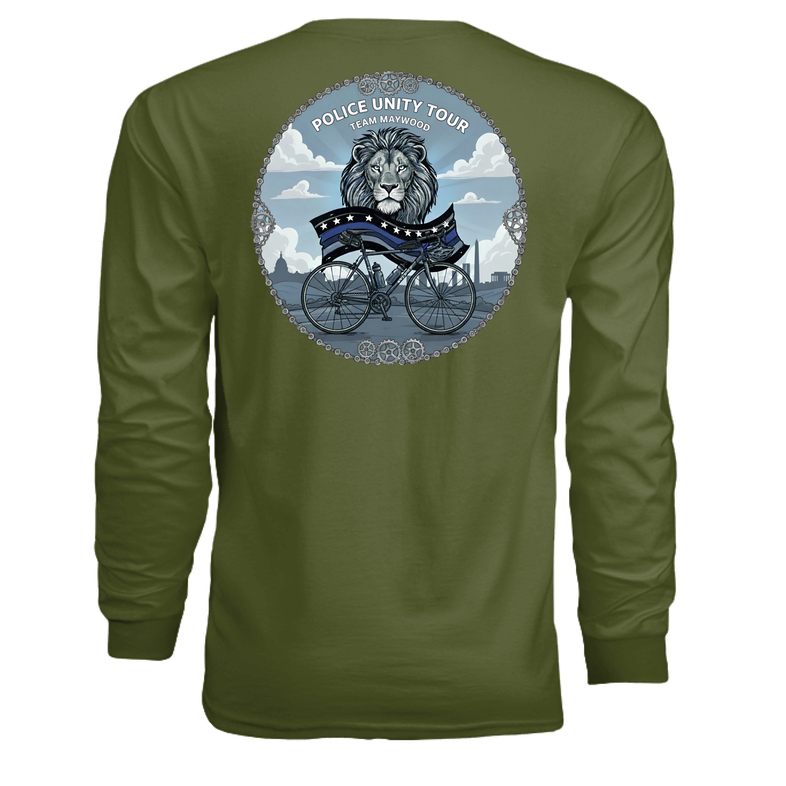 MILITARY GREEN - BACK