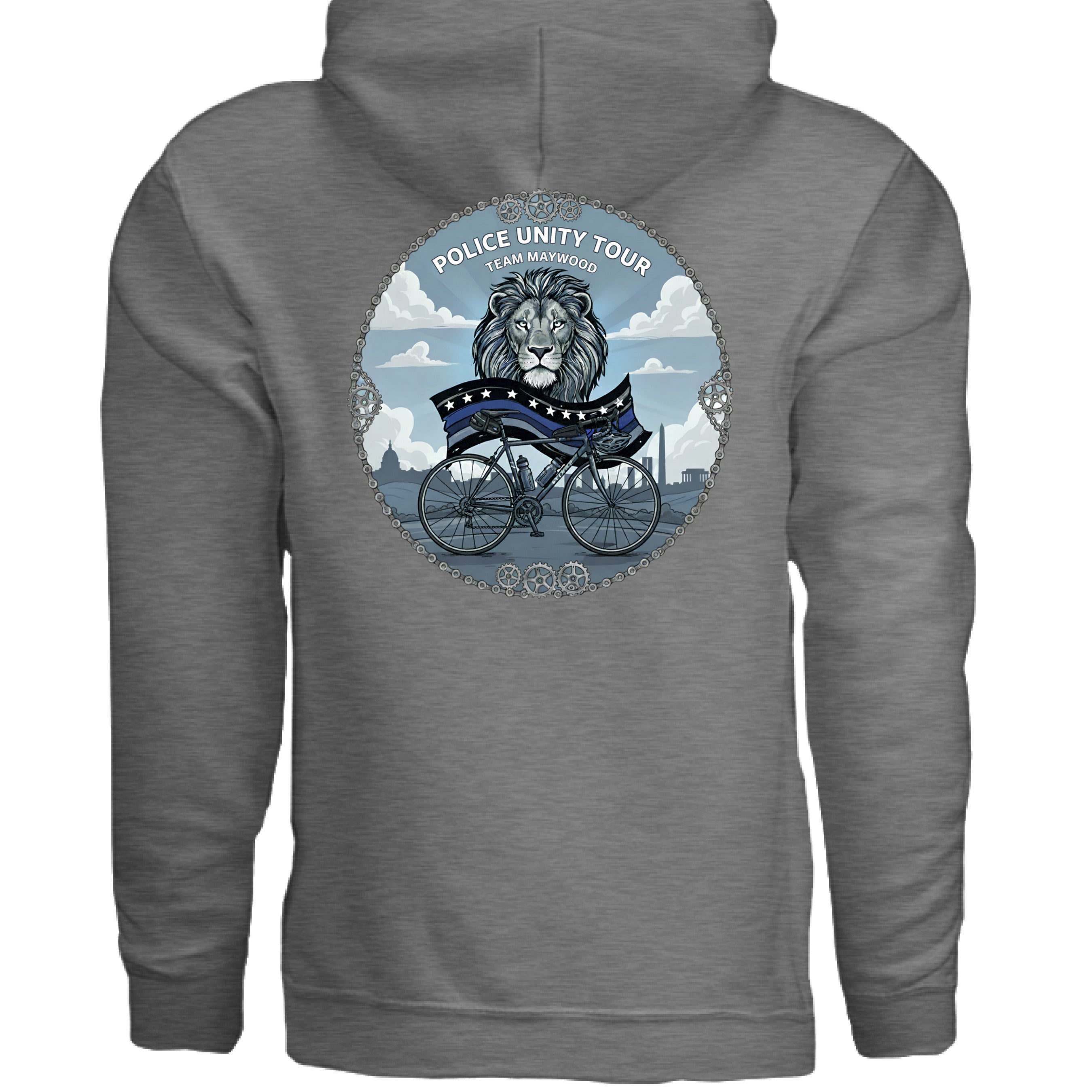 GRAPHITE HEATHER - BACK