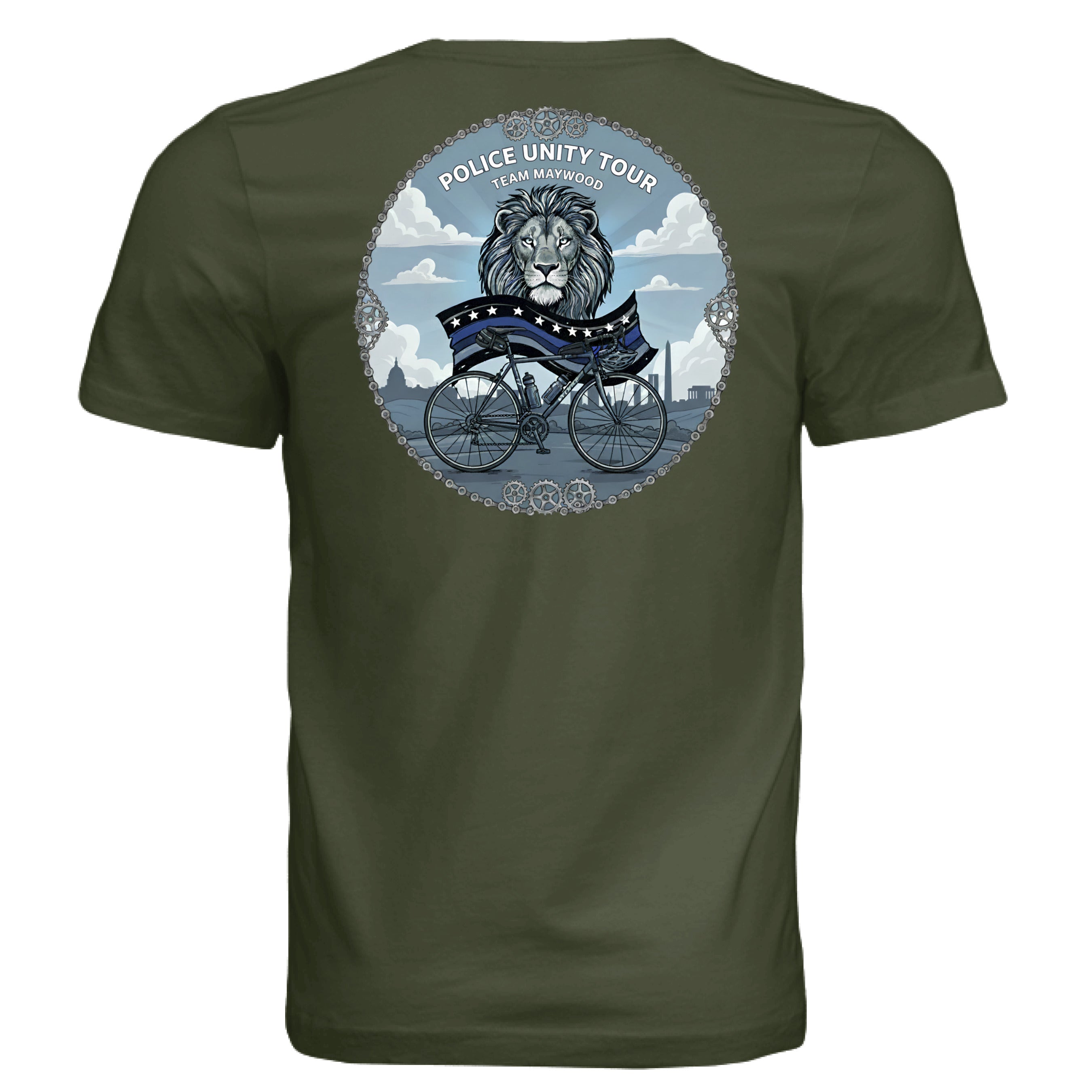 Military Green - BACK