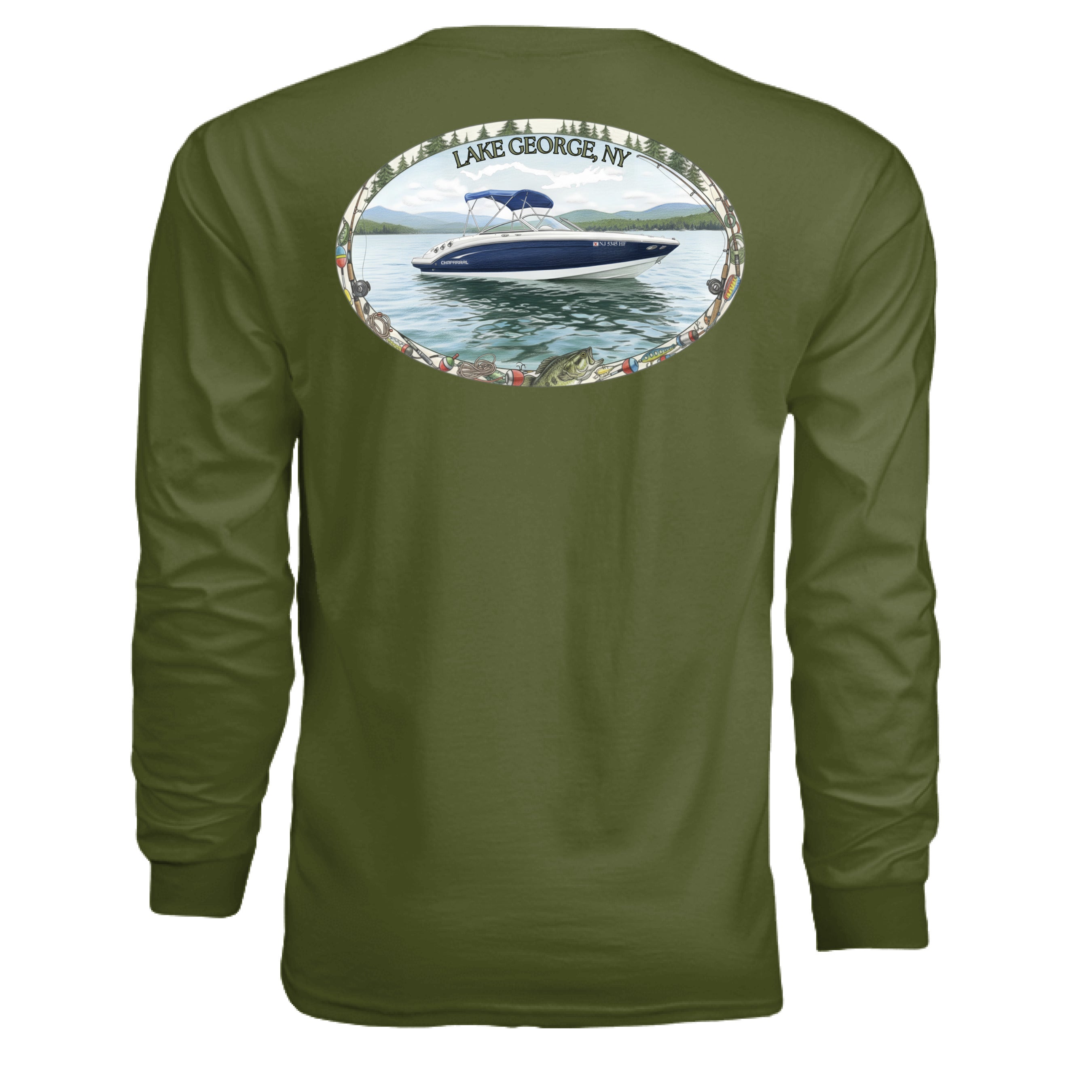 MILITARY GREEN - BACK