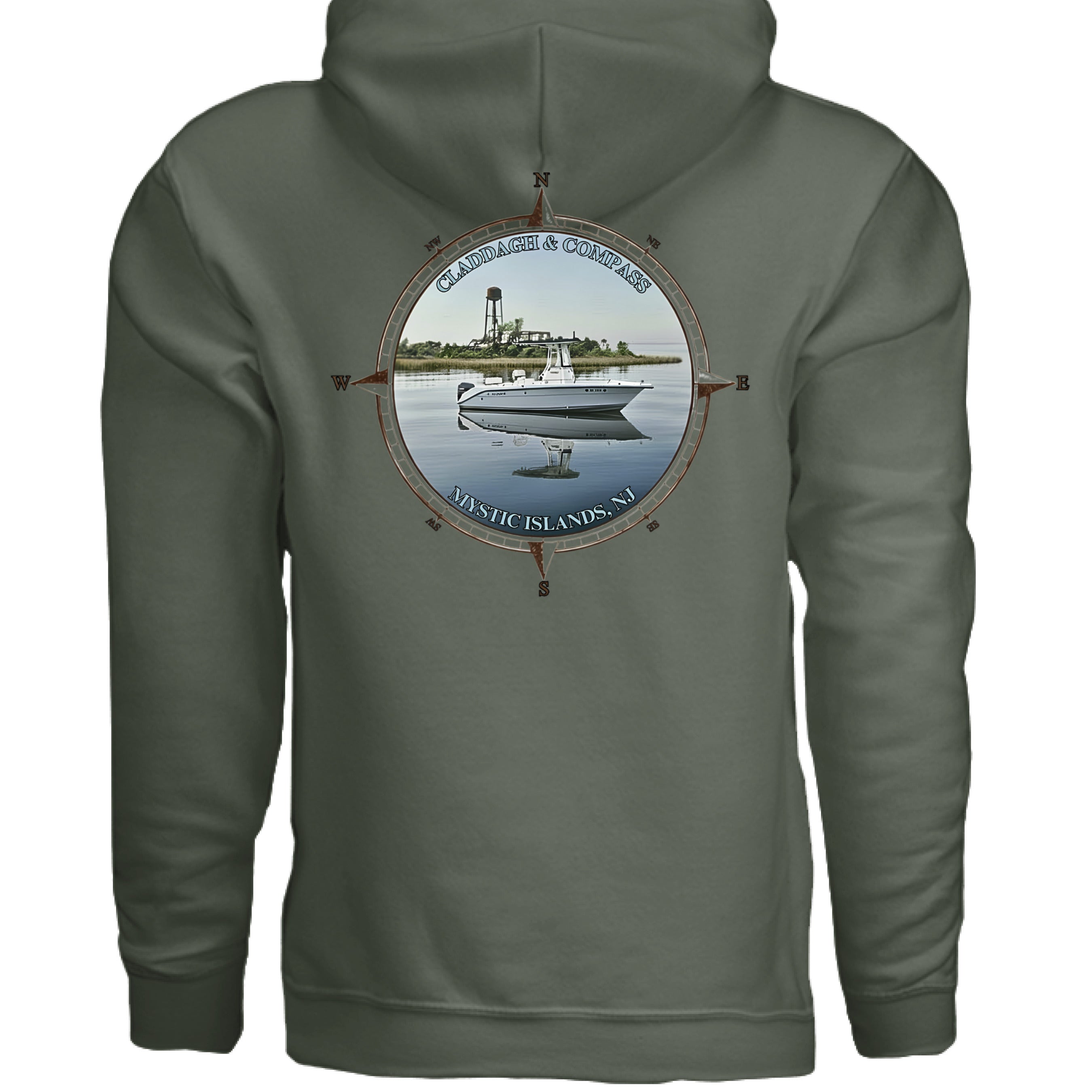 MILITARY GREEN - BACK