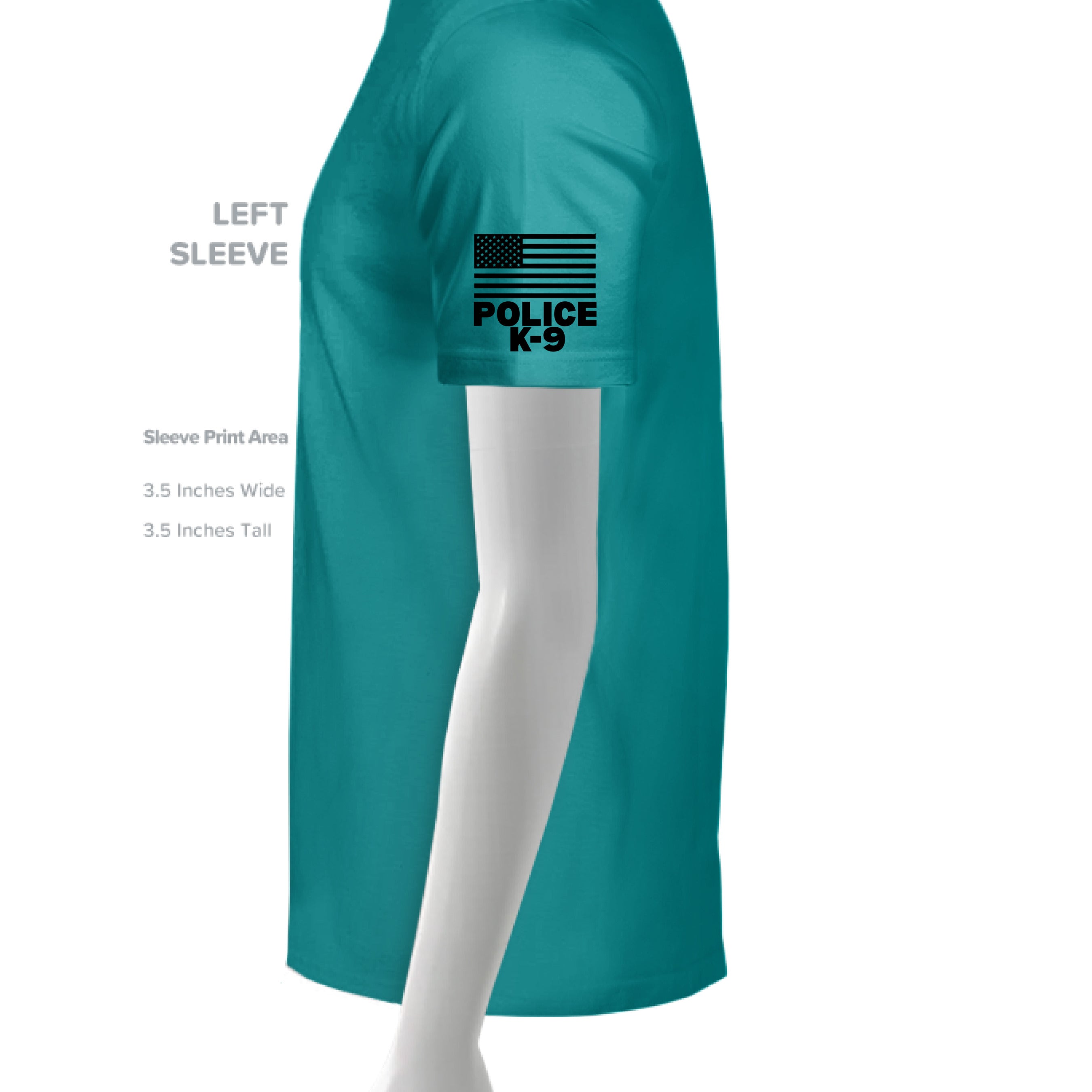Clear Teal - SLEEVE_LEFT