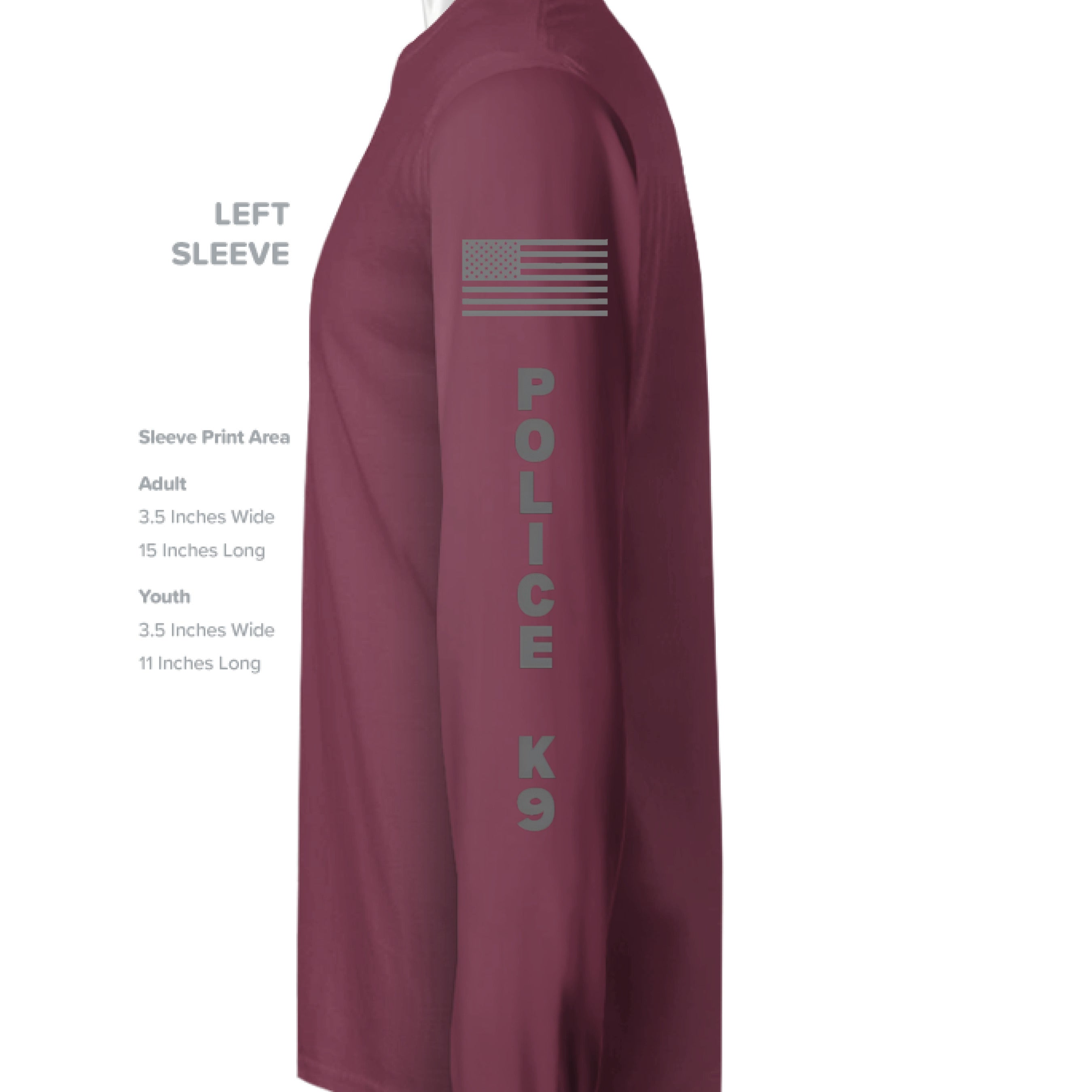 SPORT MAROON - SLEEVE_LEFT