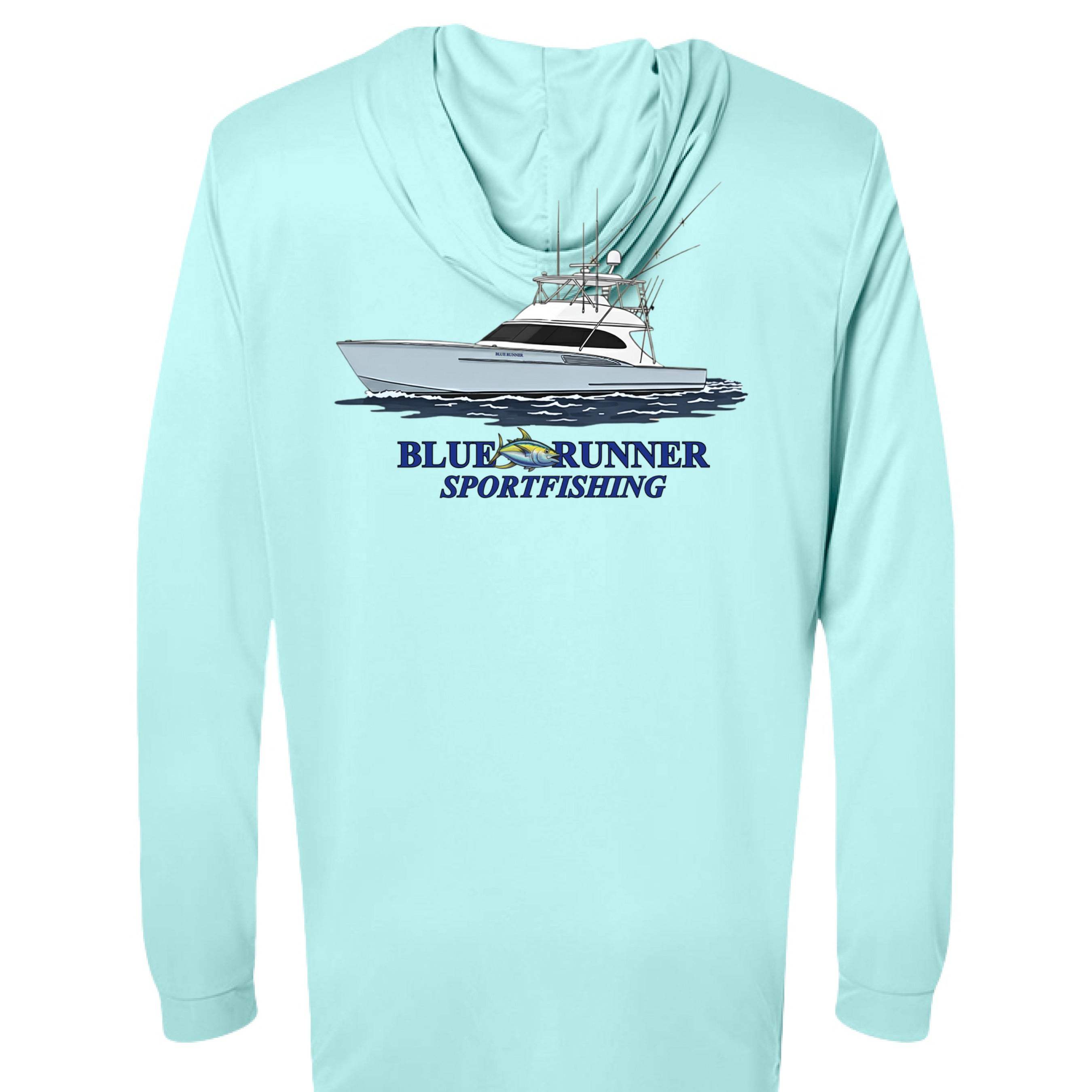 Aqua Blue - BACK