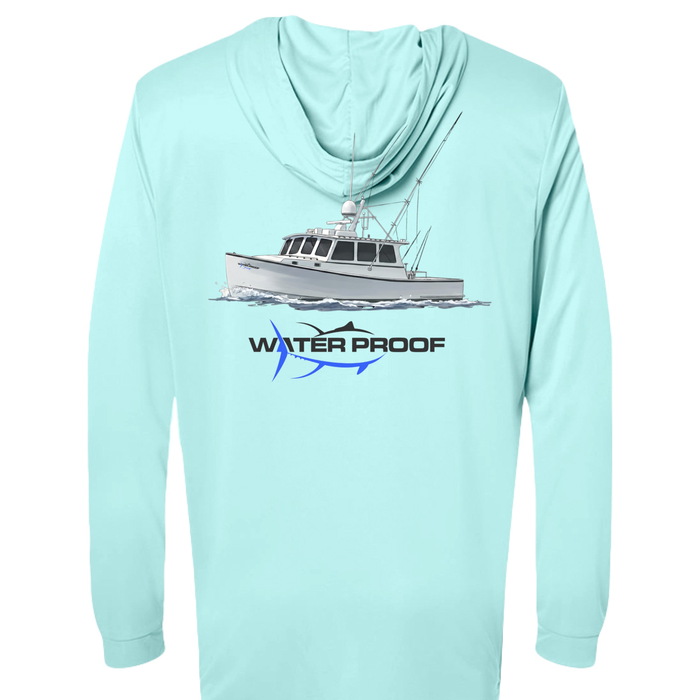 Aqua Blue - BACK