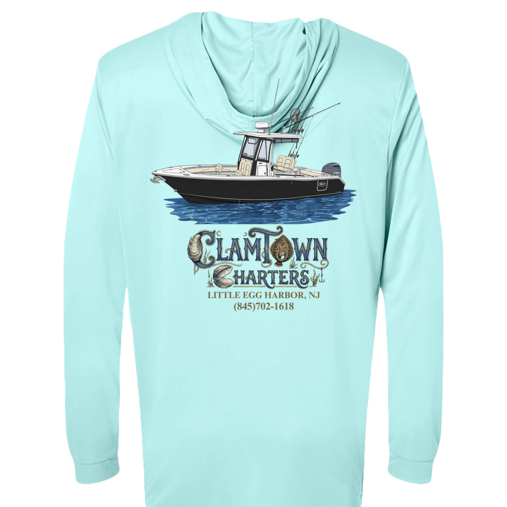Aqua Blue - BACK