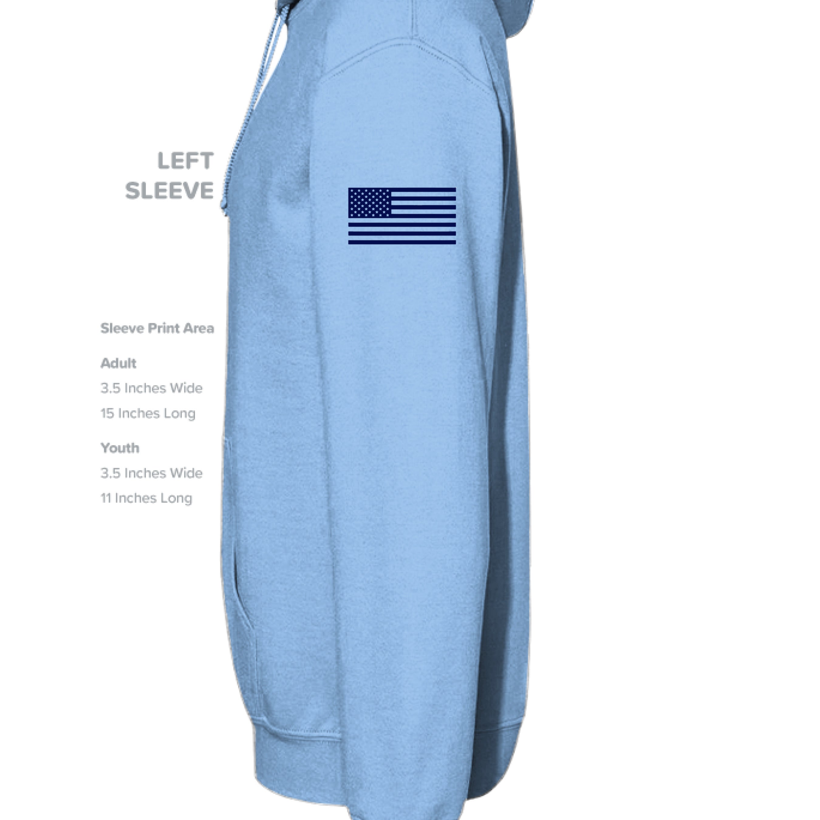 SPORT LIGHT BLUE - SLEEVE_LEFT