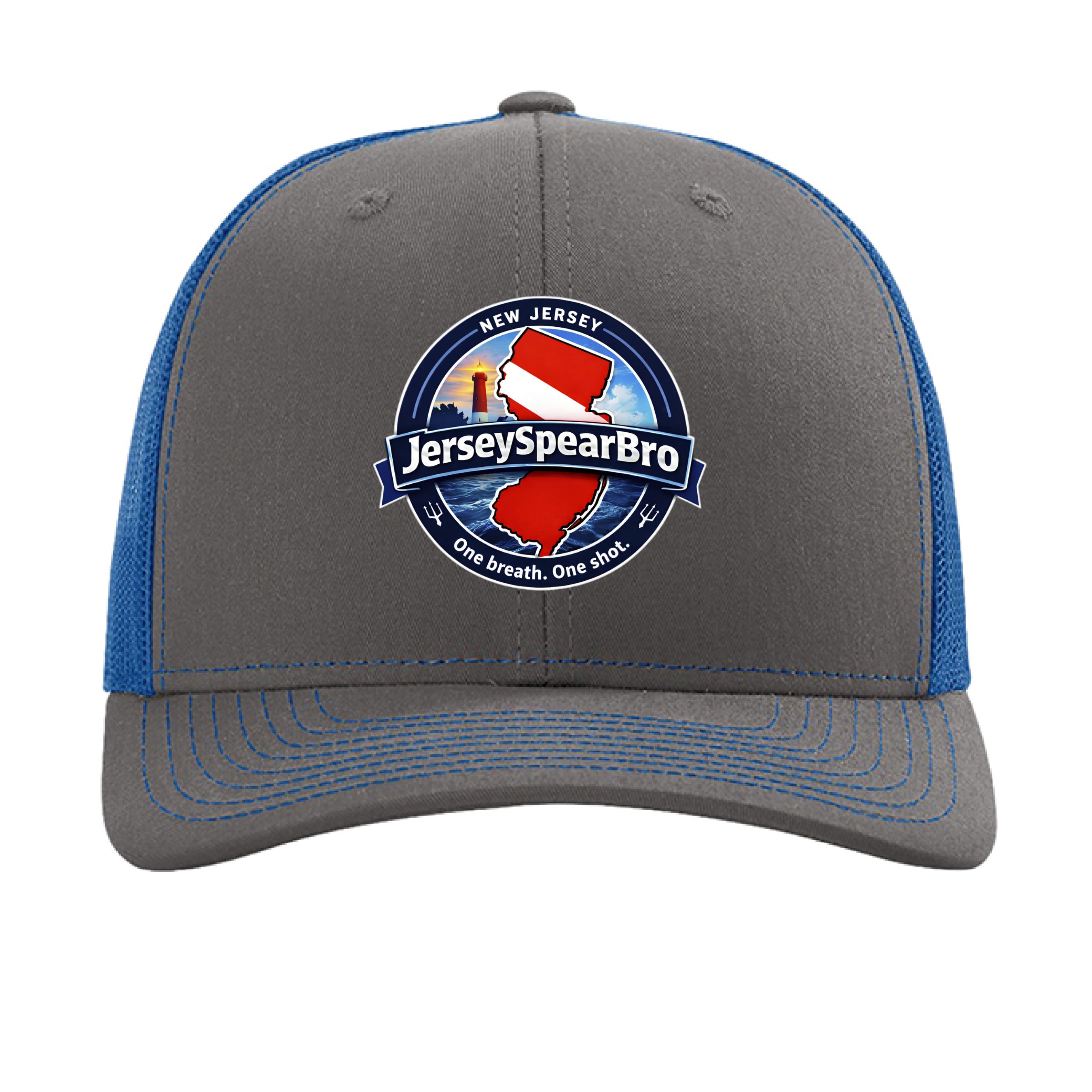 Charcoal/ Royal - FRONT