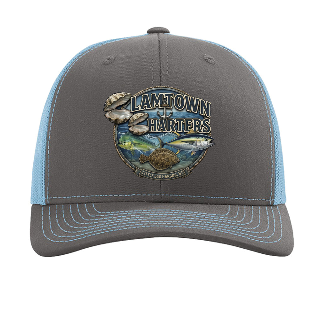 Charcoal/ Columbia Blue - FRONT