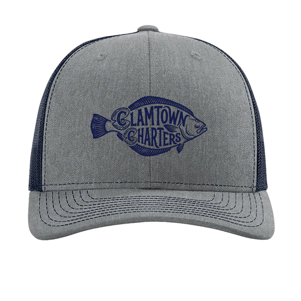 Heather Grey/ Navy - FRONT