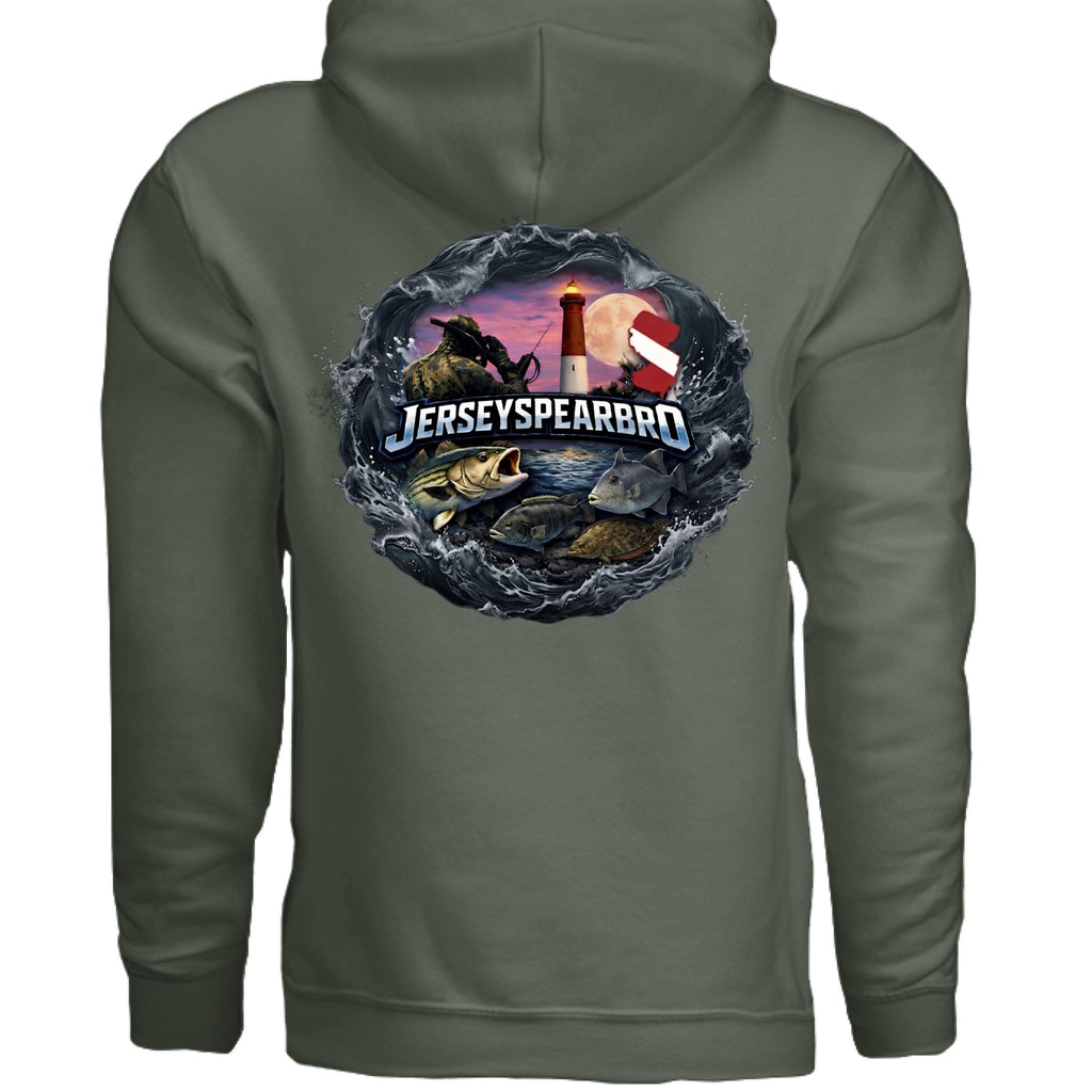 MILITARY GREEN - BACK