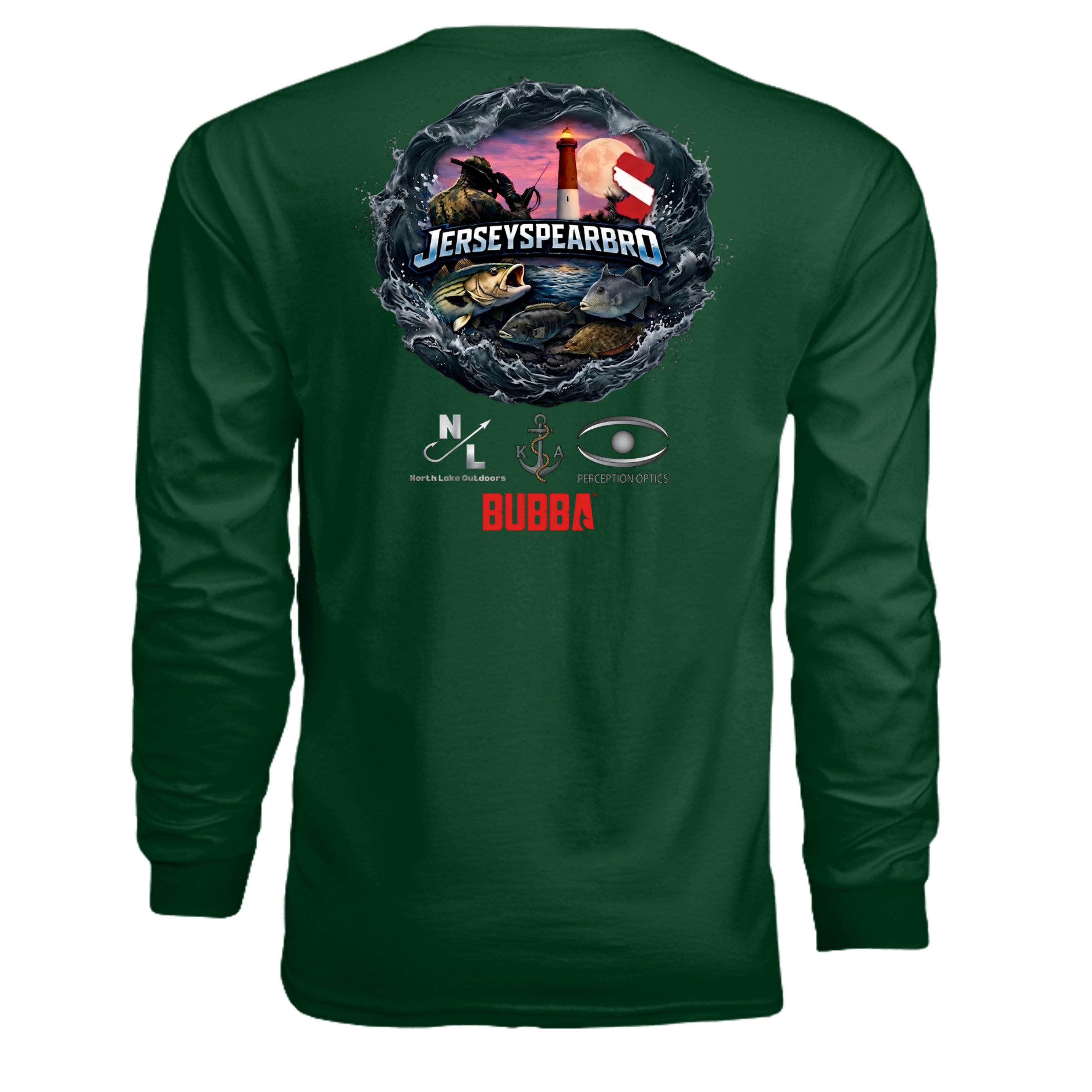 FOREST GREEN - N3165 - BACK