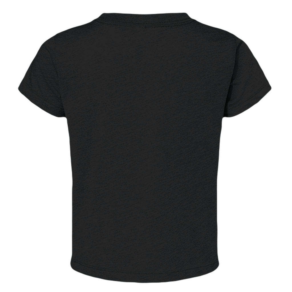 Solid Black Triblend - 3413T - BACK