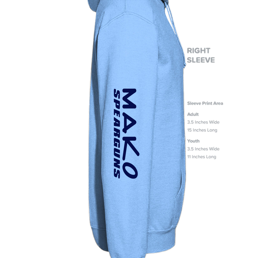 CAROLINA BLUE - G185 - SLEEVE_RIGHT