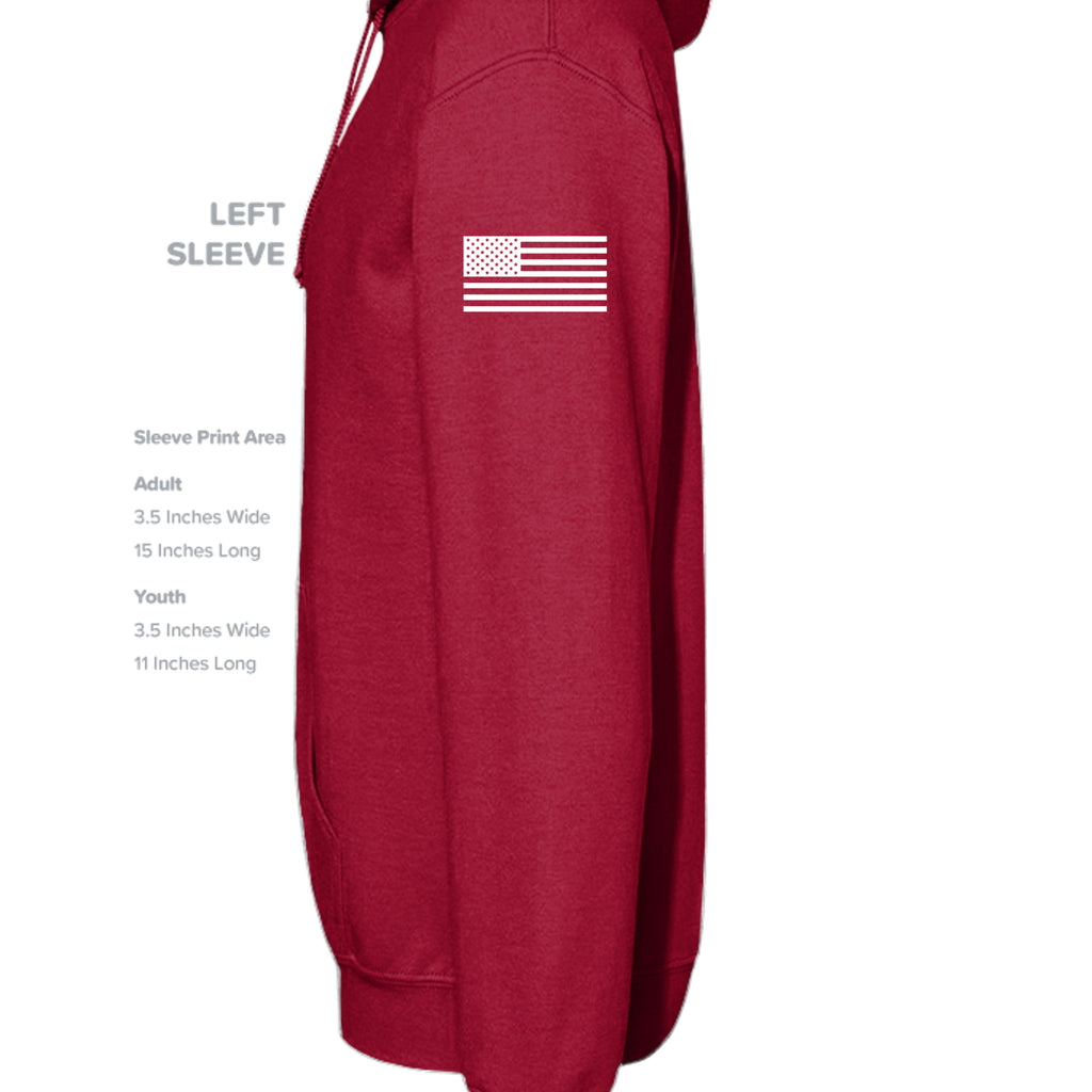 CARDINAL RED - G185 - SLEEVE_LEFT