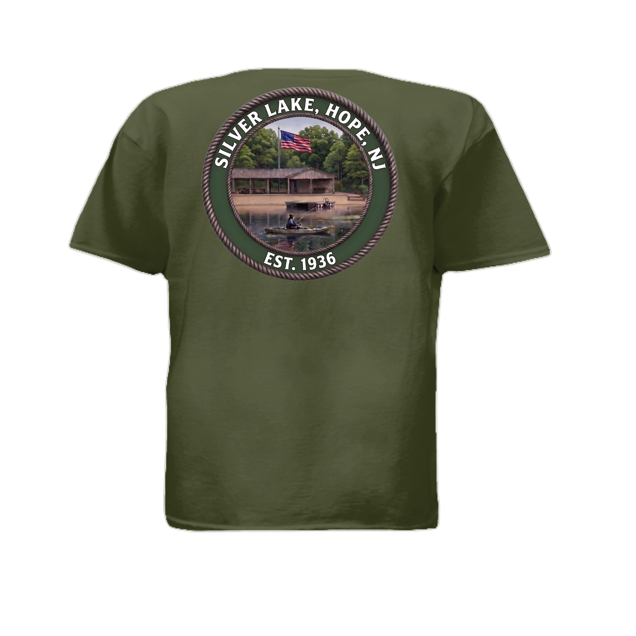 MILITARY GREEN - G500B - BACK