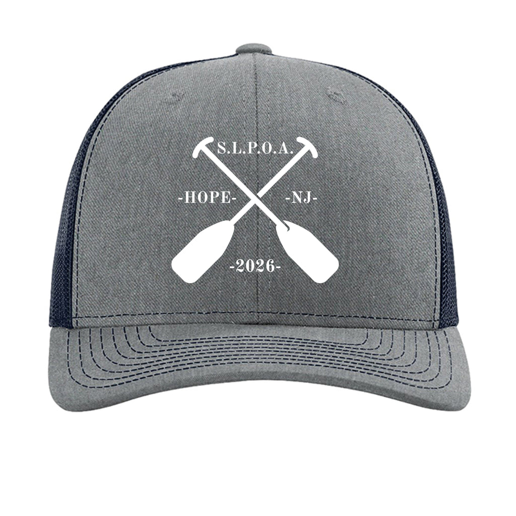 Heather Grey/ Navy - 112 - FRONT