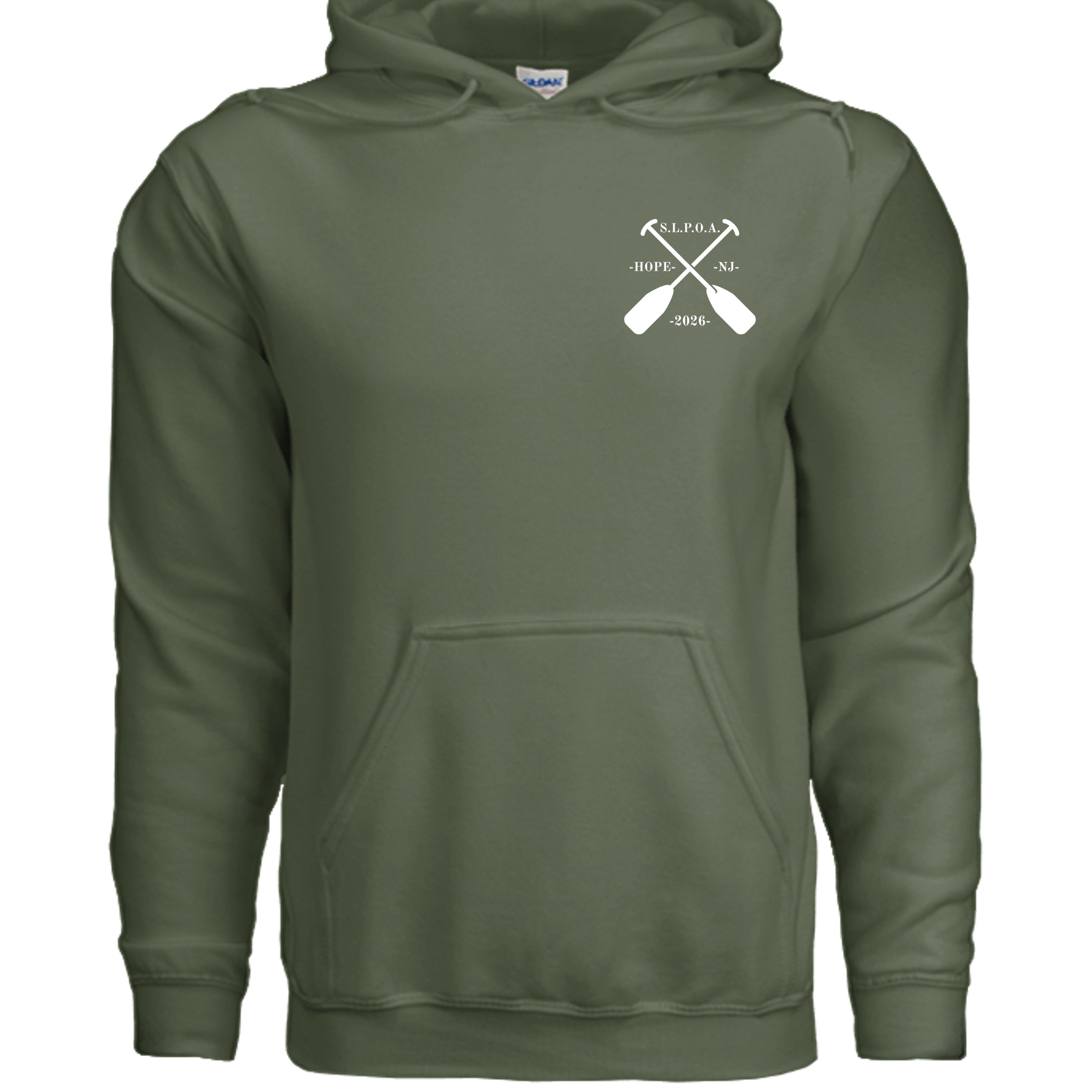 MILITARY GREEN - G185 - FRONT