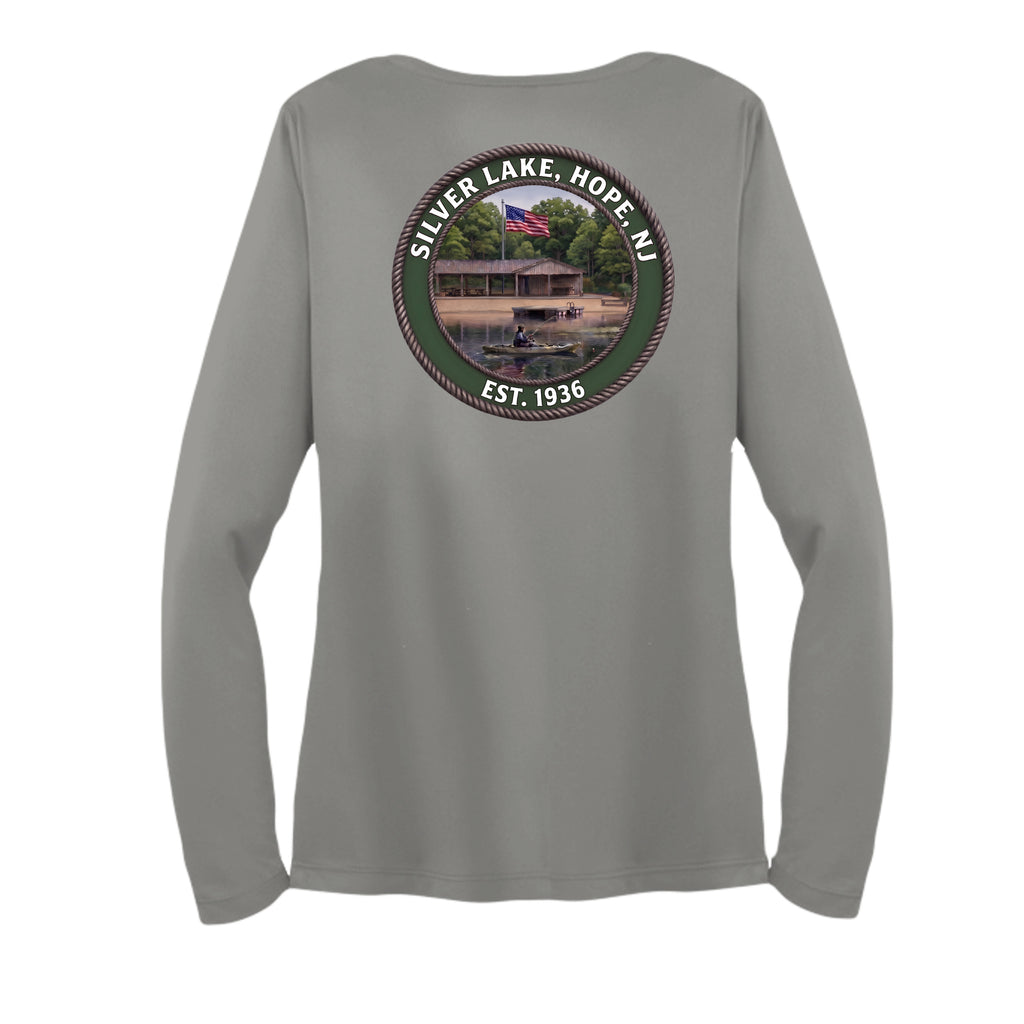 Grey Concrete Heather - LST353LS - BACK