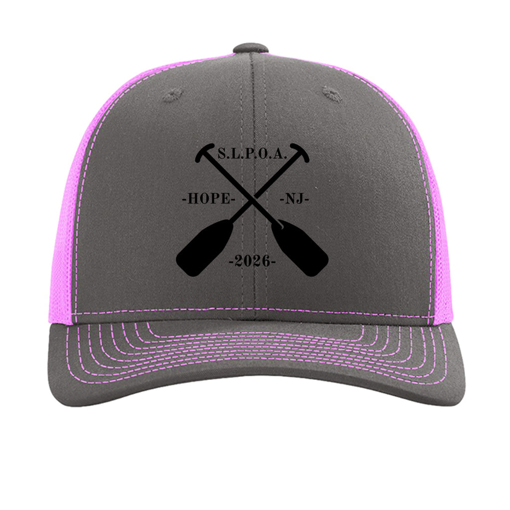 Charcoal/ Neon Pink - 112 - FRONT
