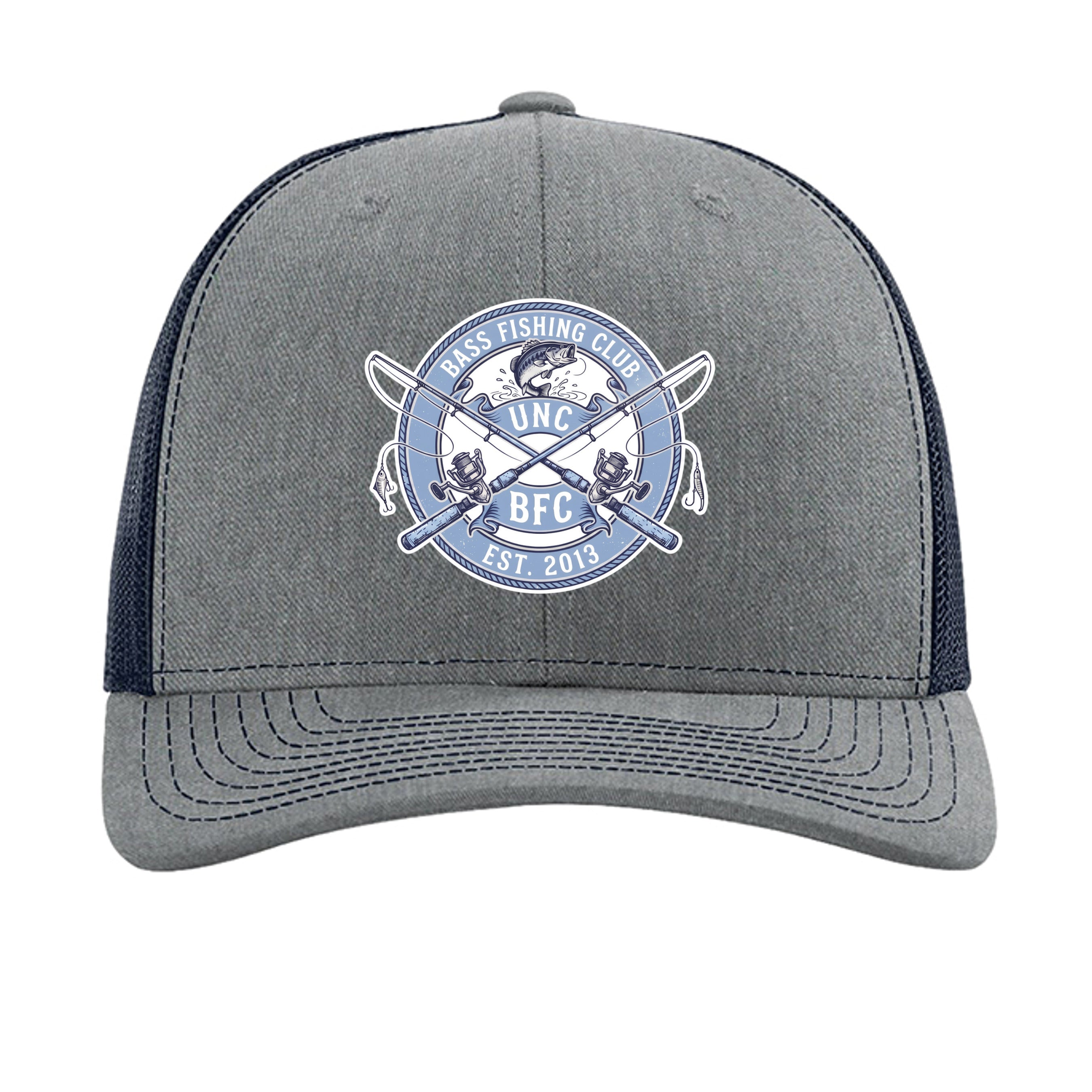 Heather Grey/ Navy - 112 - FRONT