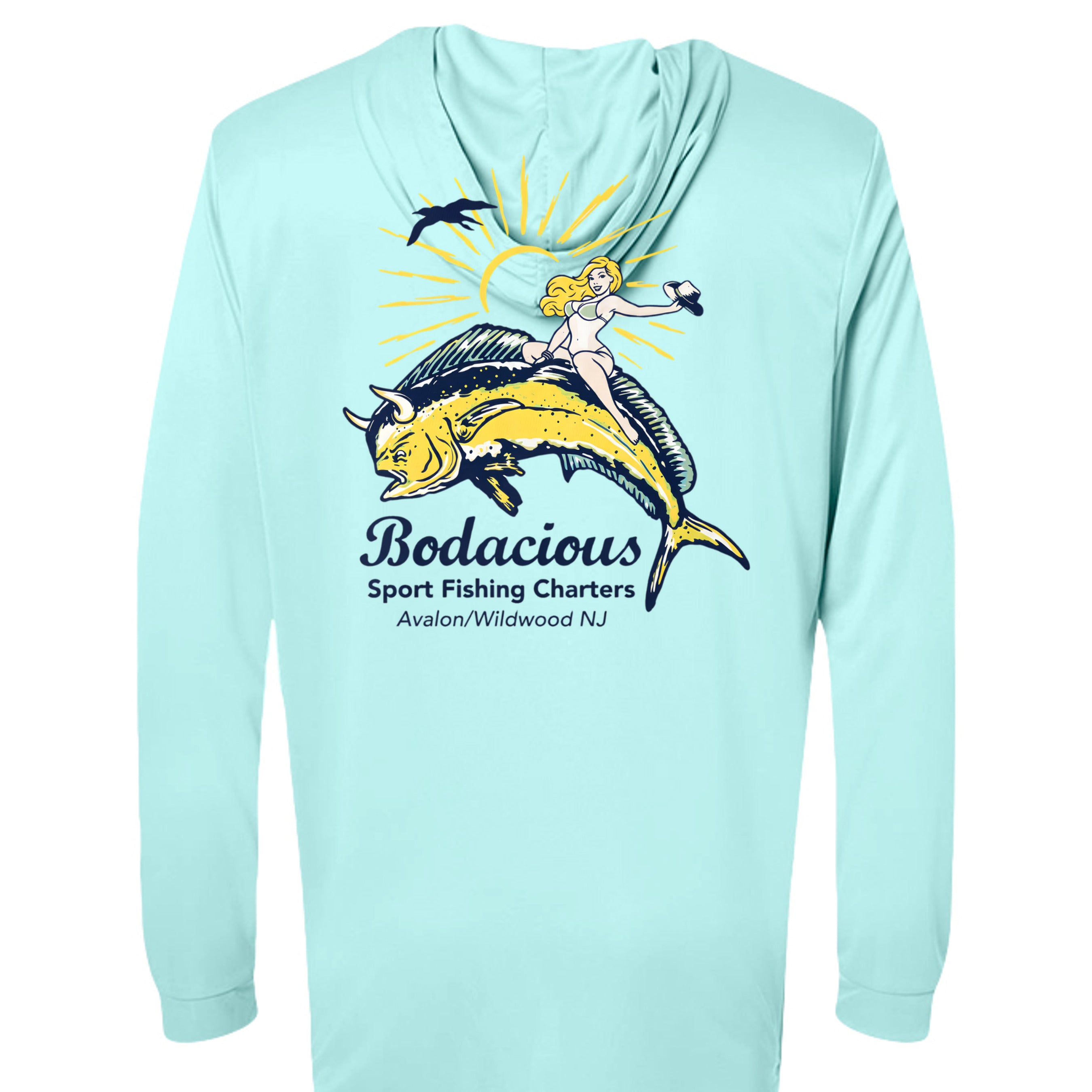 Aqua Blue - 220P - BACK