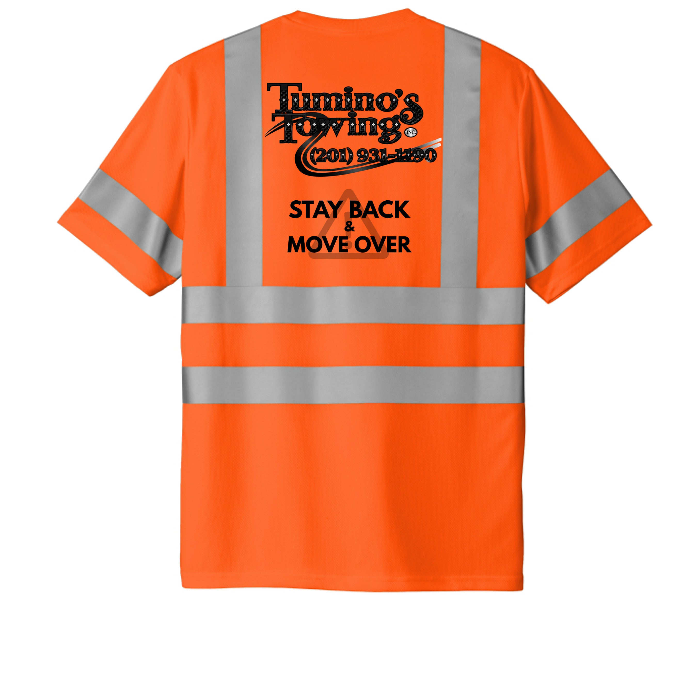 Safety Orange - CS200 - BACK