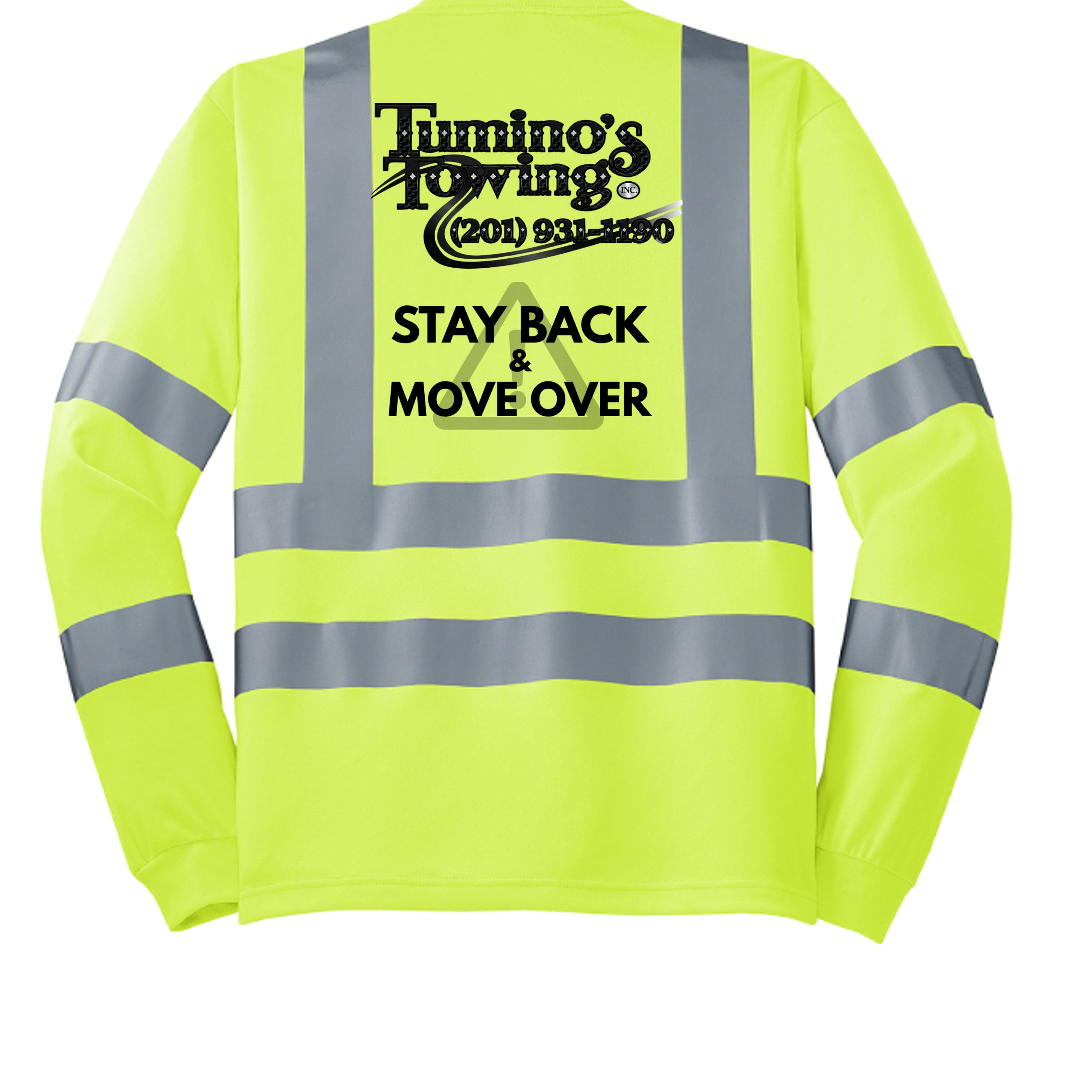 Safety Yellow - CS409 - BACK