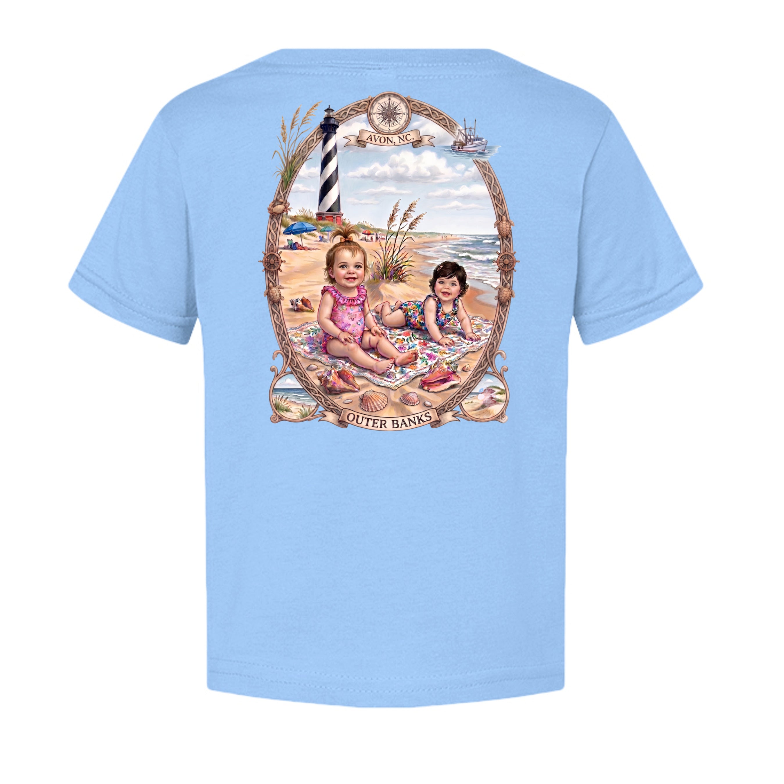 LIGHT BLUE - 3322 - BACK