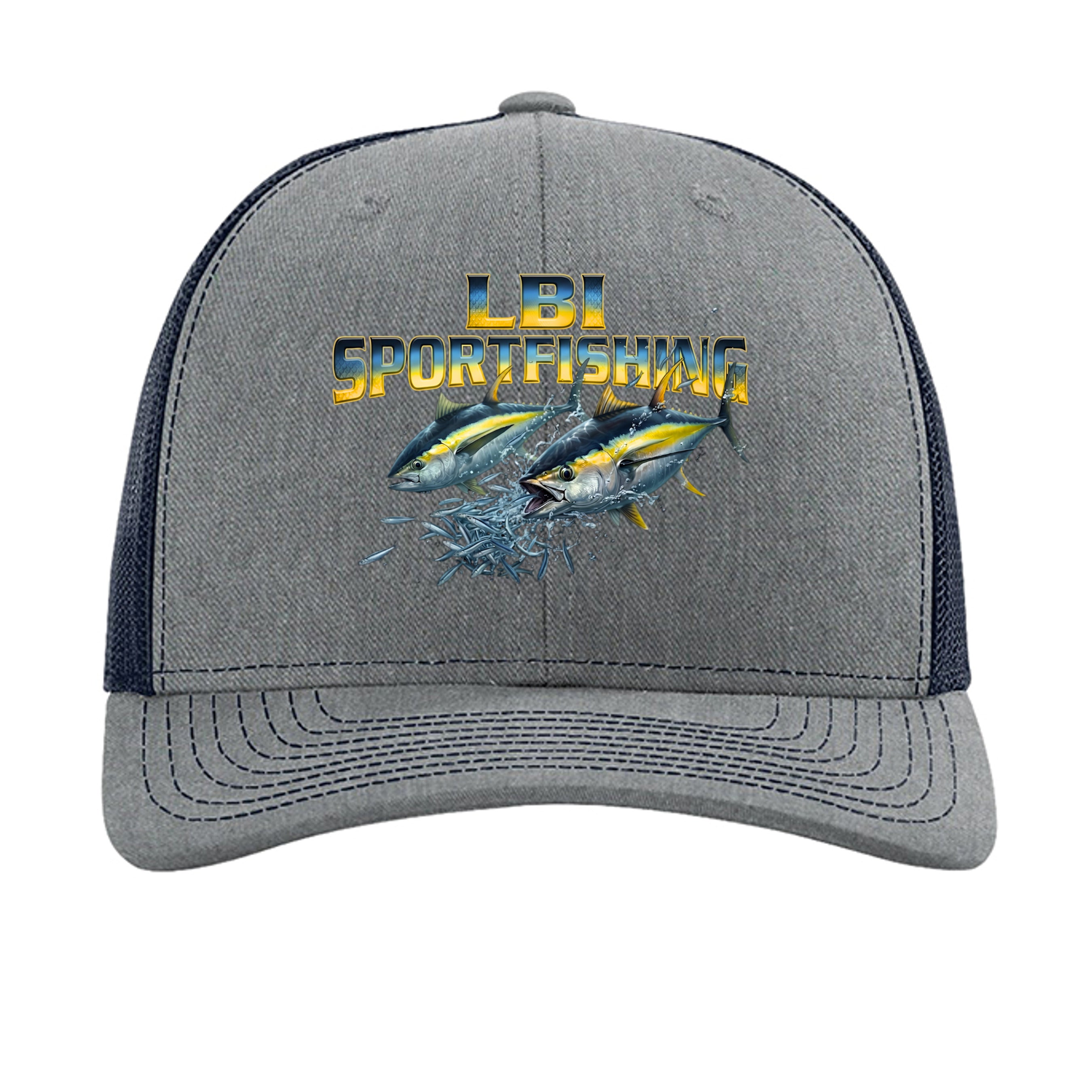 Heather Grey/ Navy - 112 - FRONT