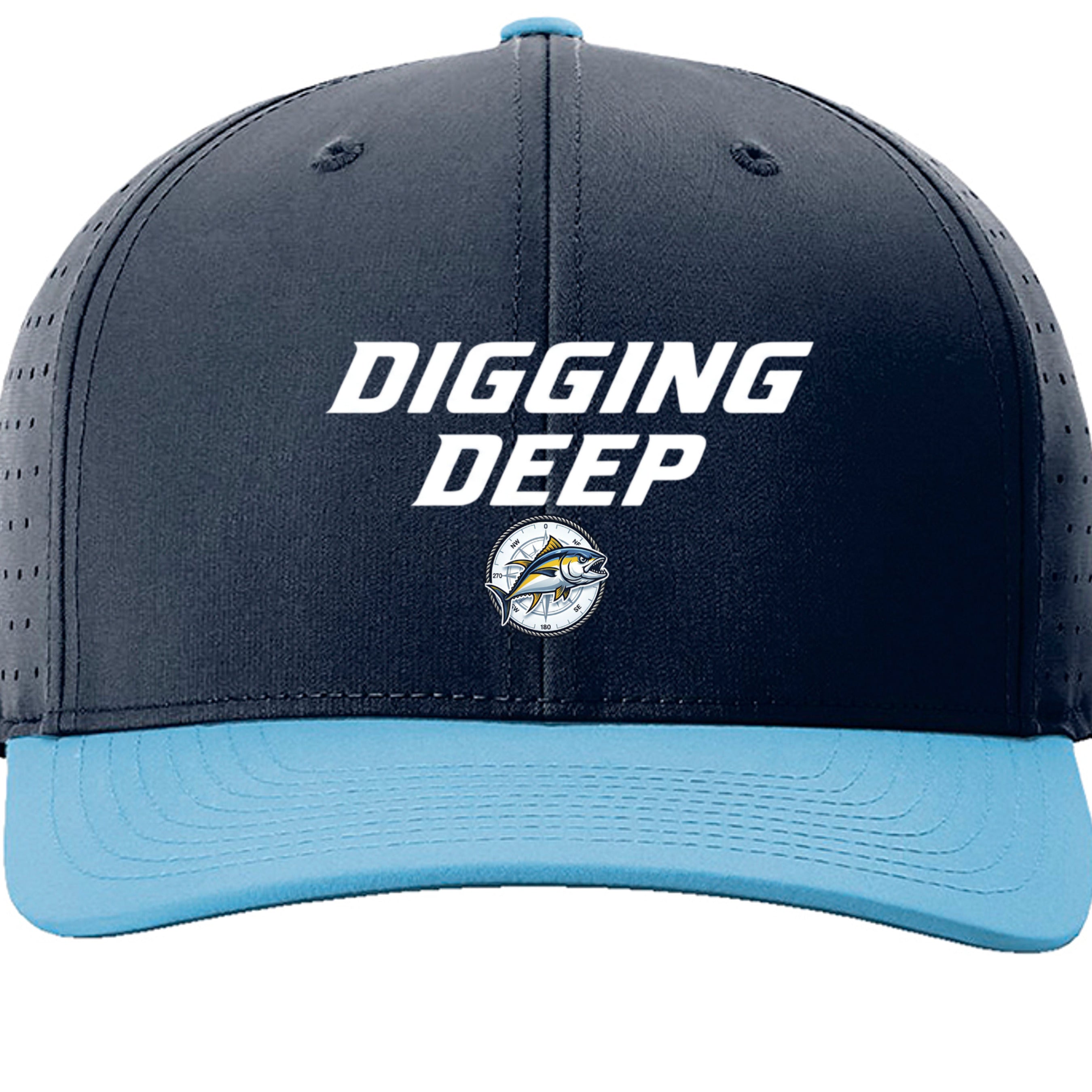 Navy/ Navy/ Columbia Blue - 632 - FRONT