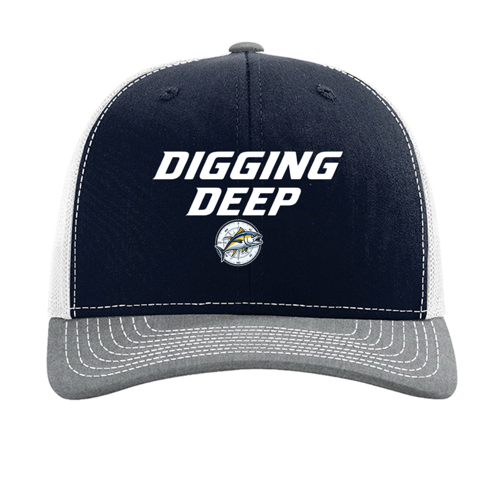 Navy/ White/ Heather Grey - 112 - FRONT
