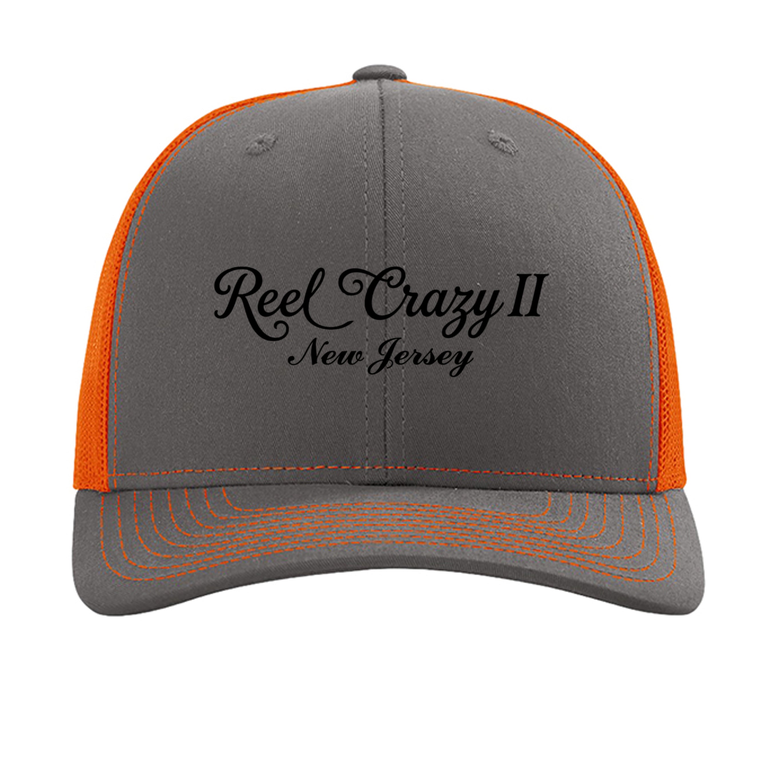 Charcoal/ Orange - 112 - FRONT
