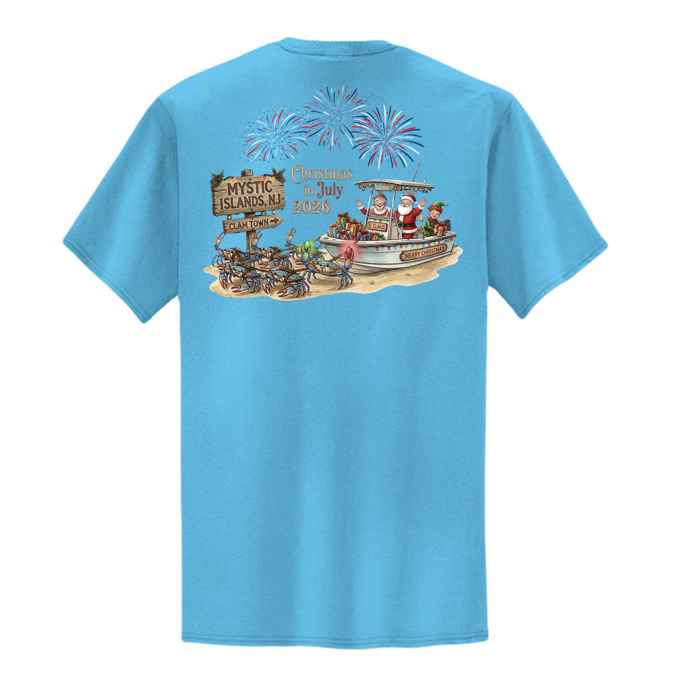 Aquatic Blue - PC55P - BACK