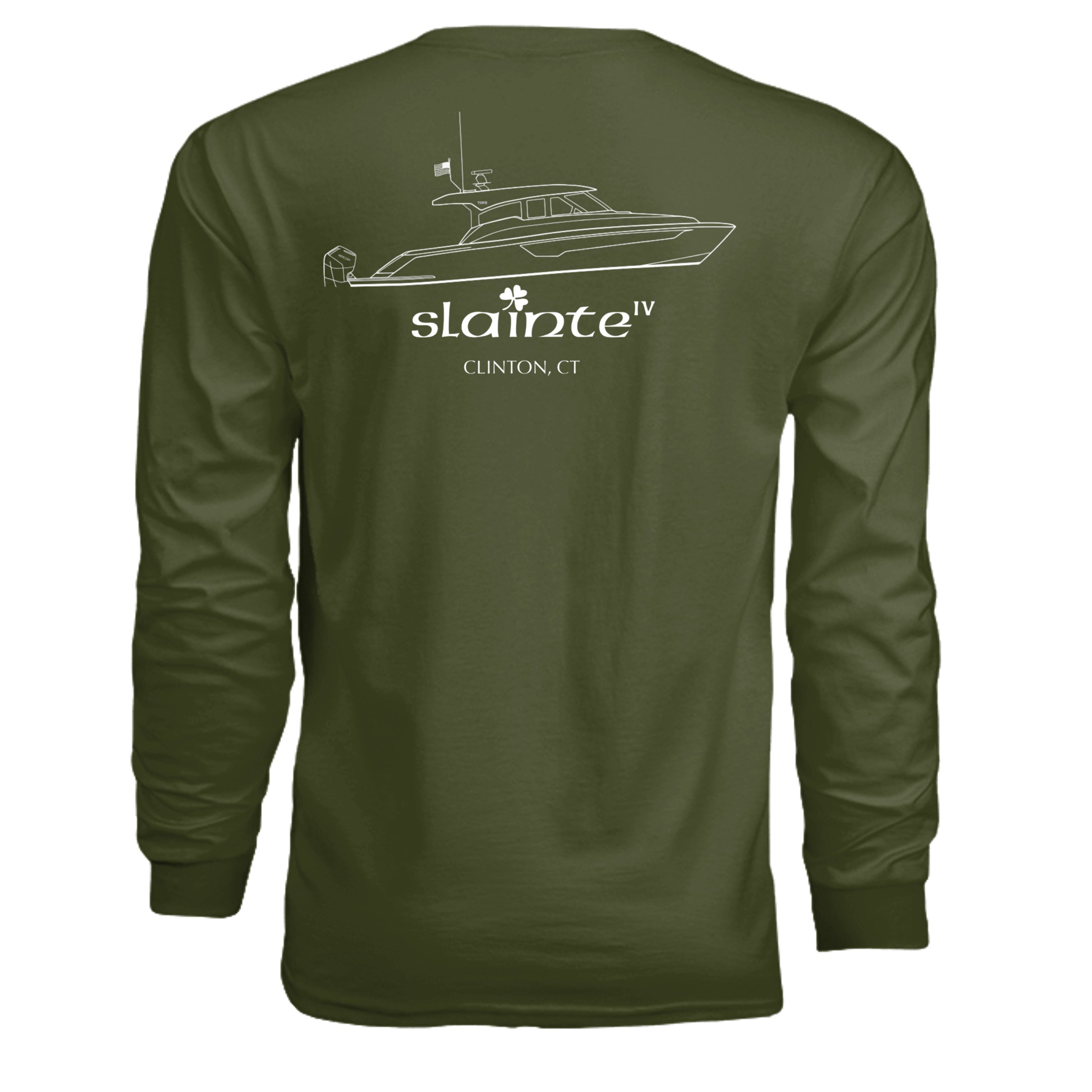 MILITARY GREEN - G240 - BACK