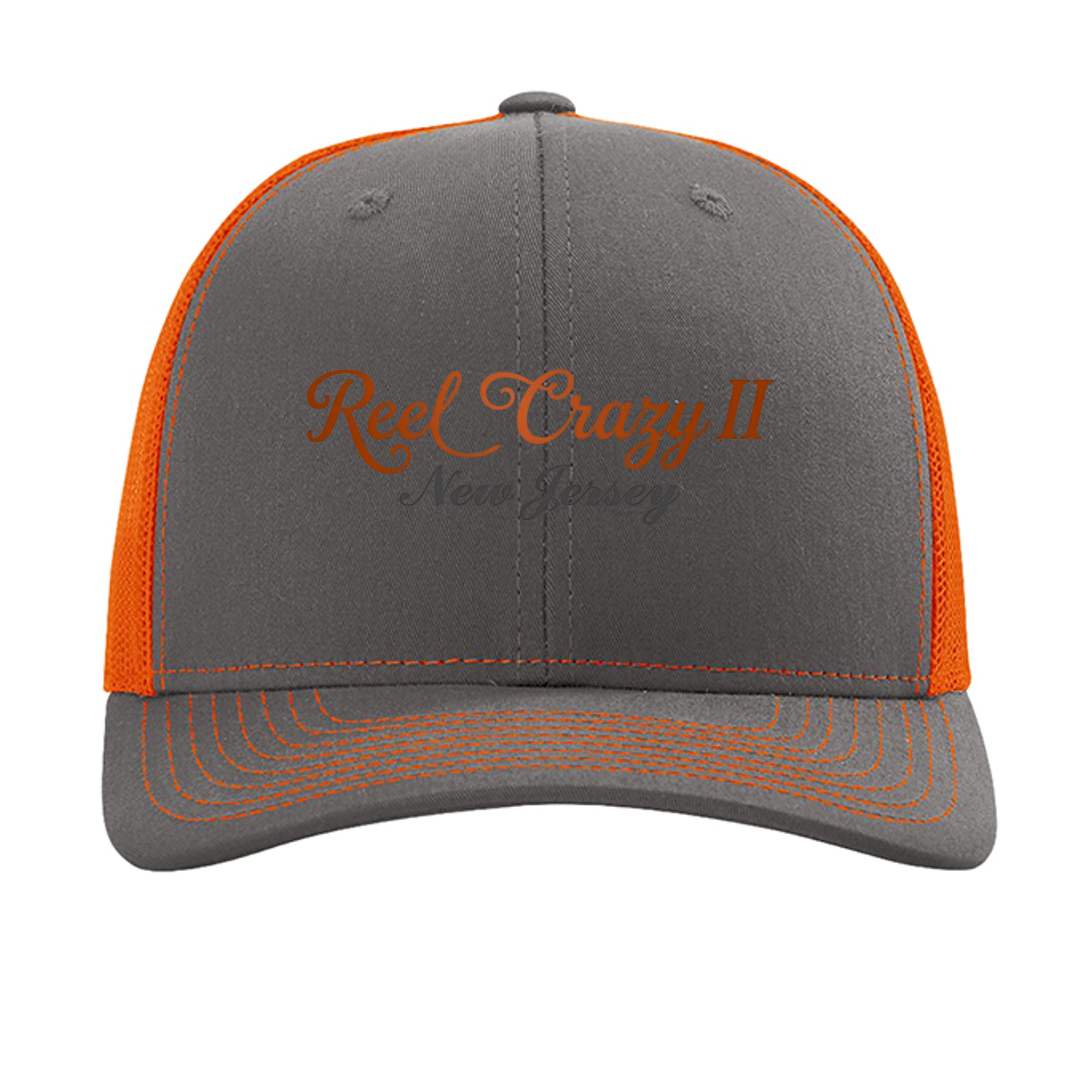 Charcoal/ Orange - 112 - FRONT