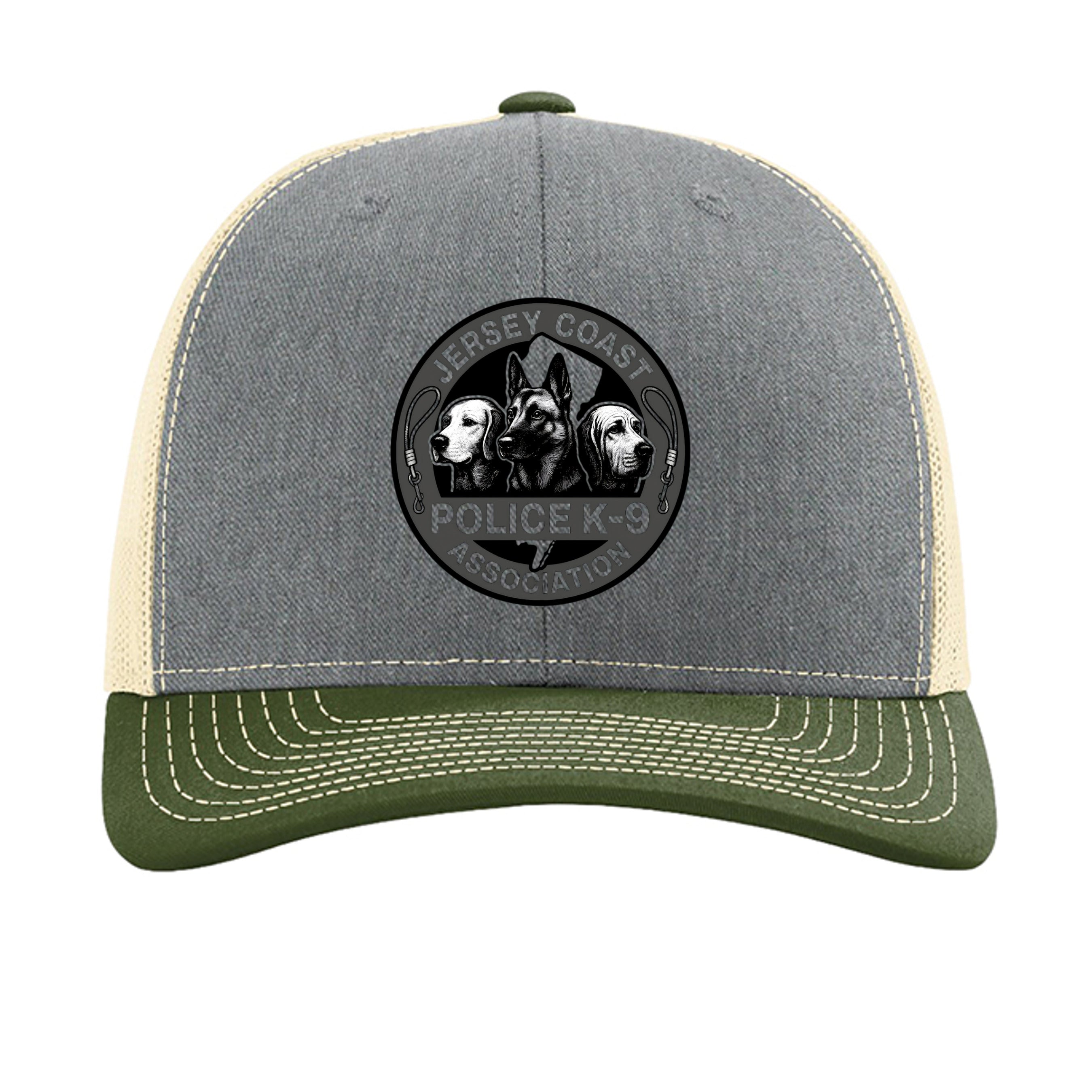 Heather Grey/ Birch/ Army Olive - 112 - FRONT