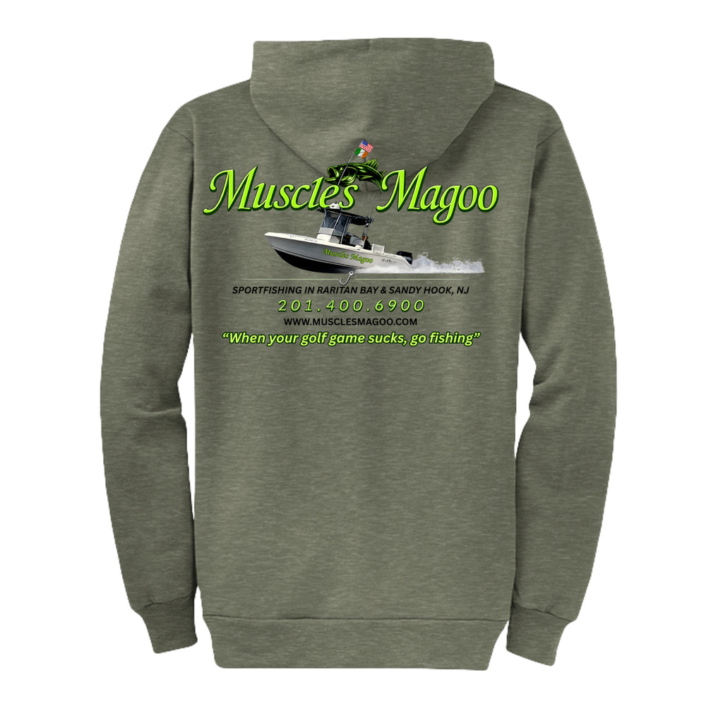 Olive Drab Green Heather - PC78ZH - BACK
